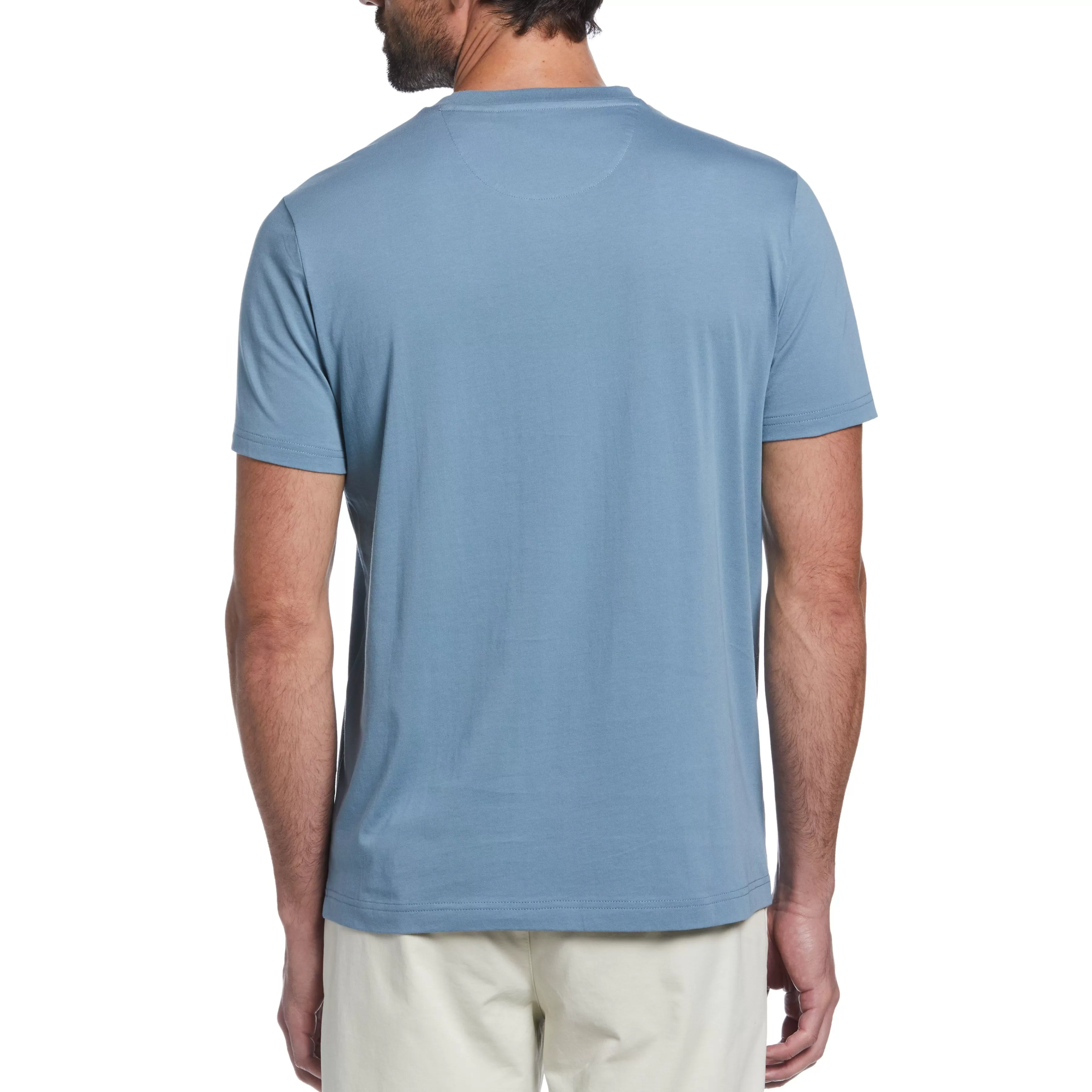 Flash Sale Floral Pocket Tee Men Tees
