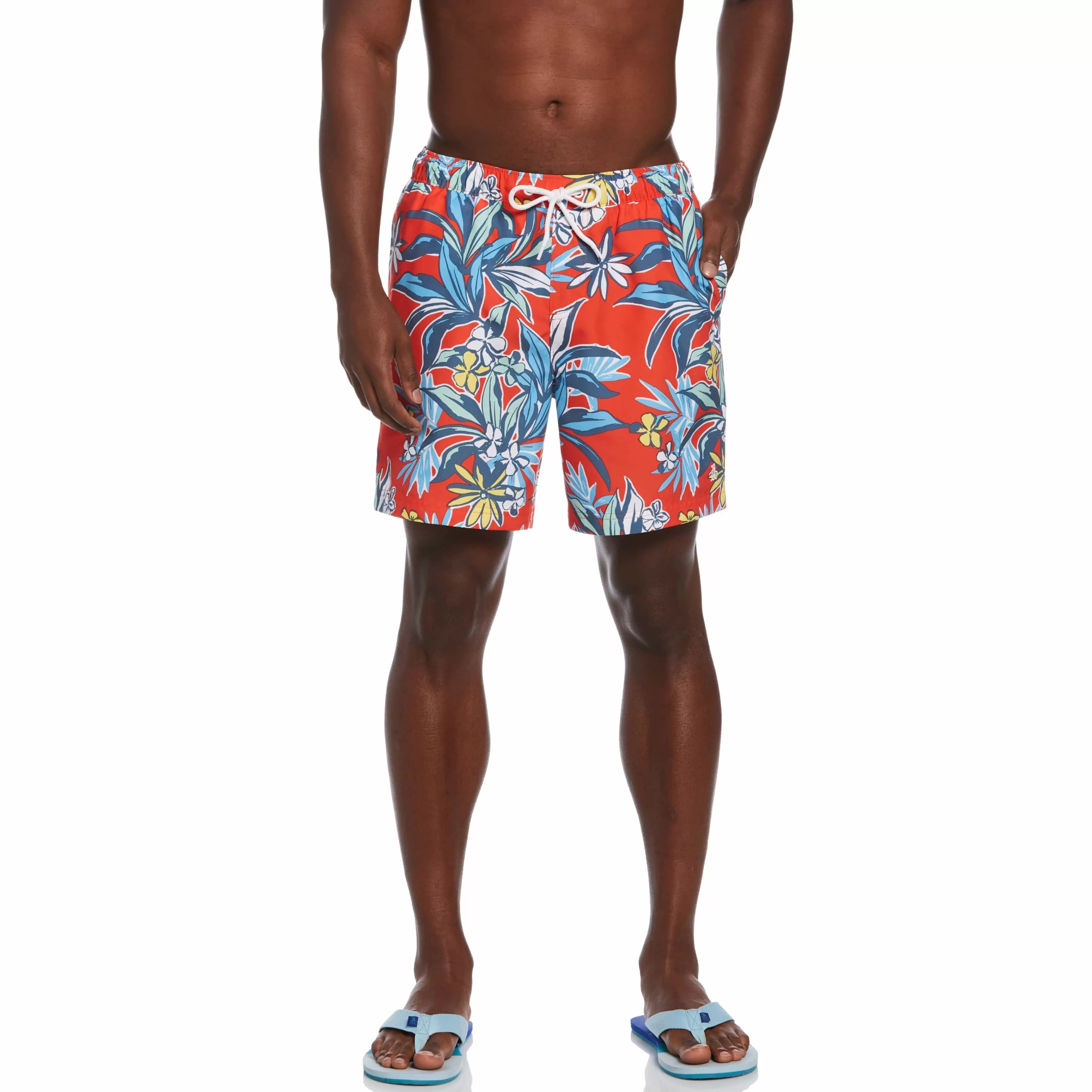 Flash Sale Floral Print Swim Short Men Swim