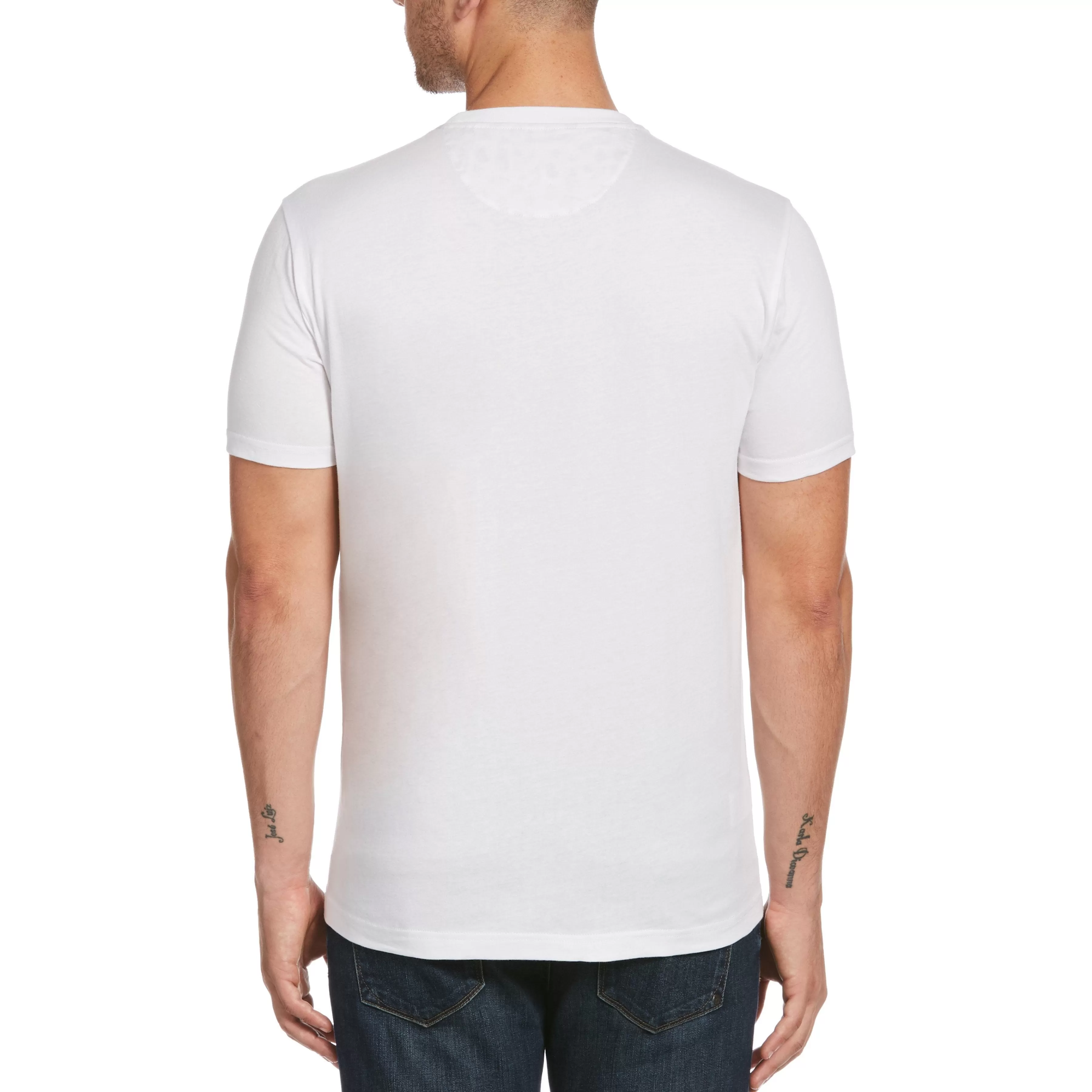Best Fruit Print Pocket Tee Men Tees