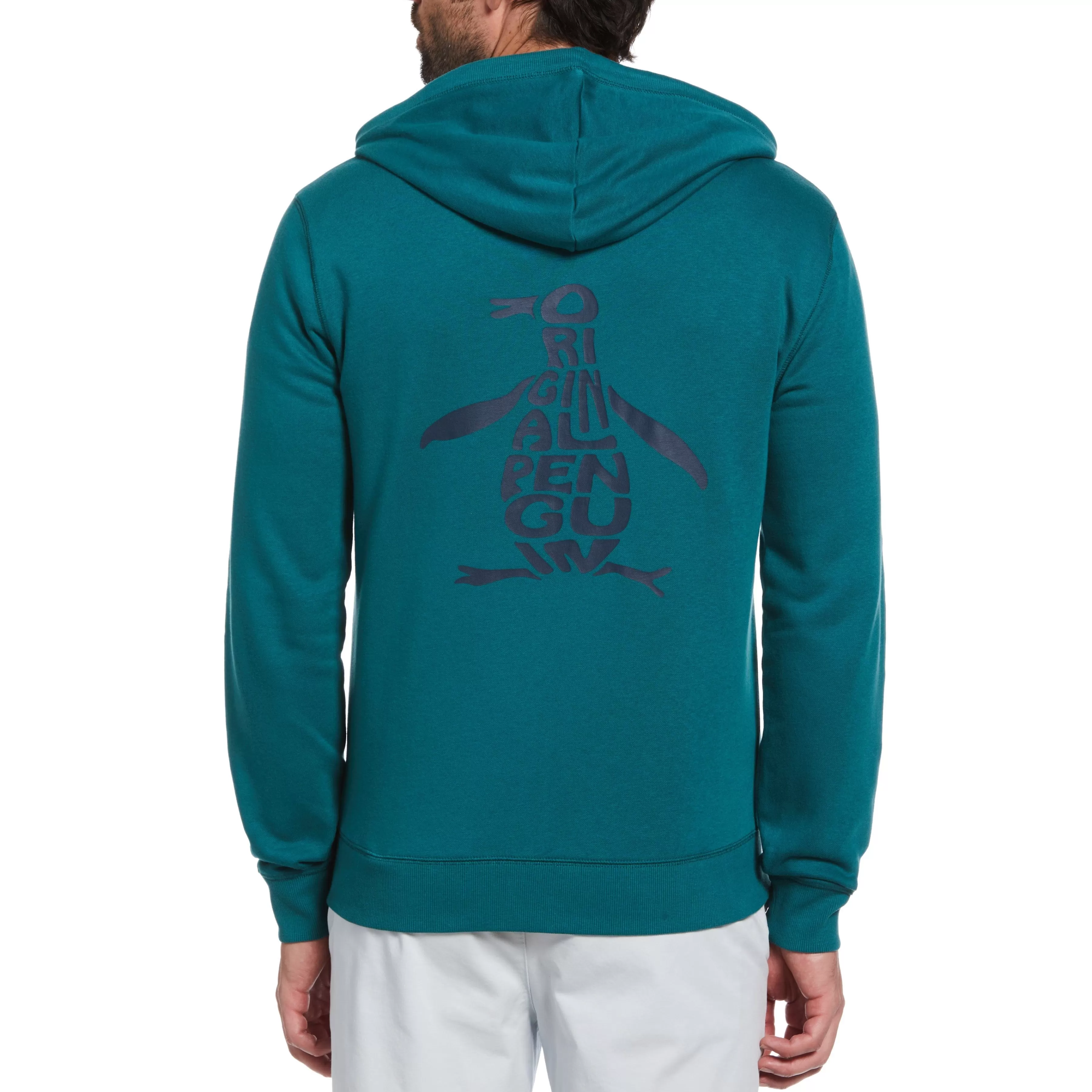 Store Full Zip Back Logo Hoodie Men Hoodies & Sweatshirts