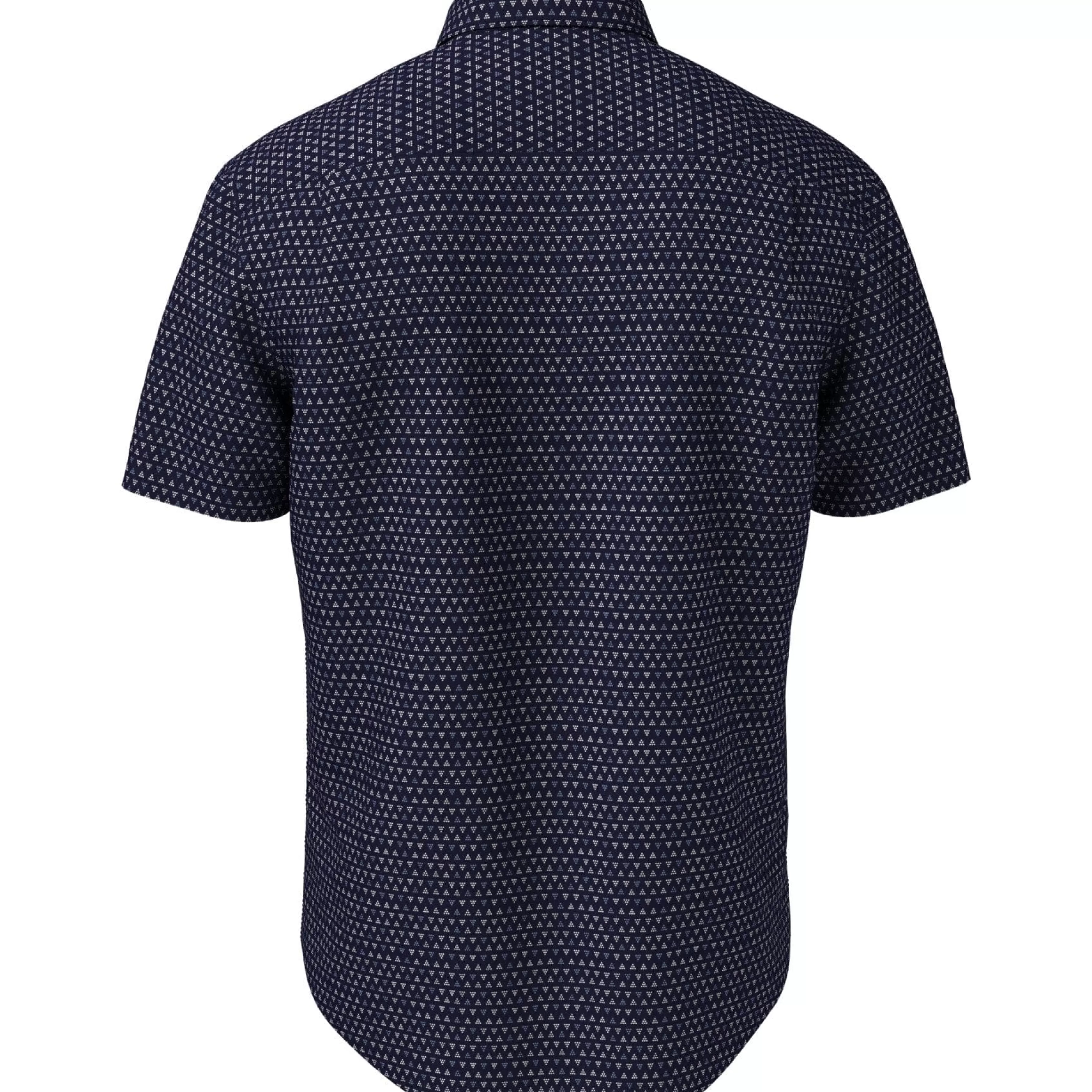 New Geo Print Shirt Men Shirts