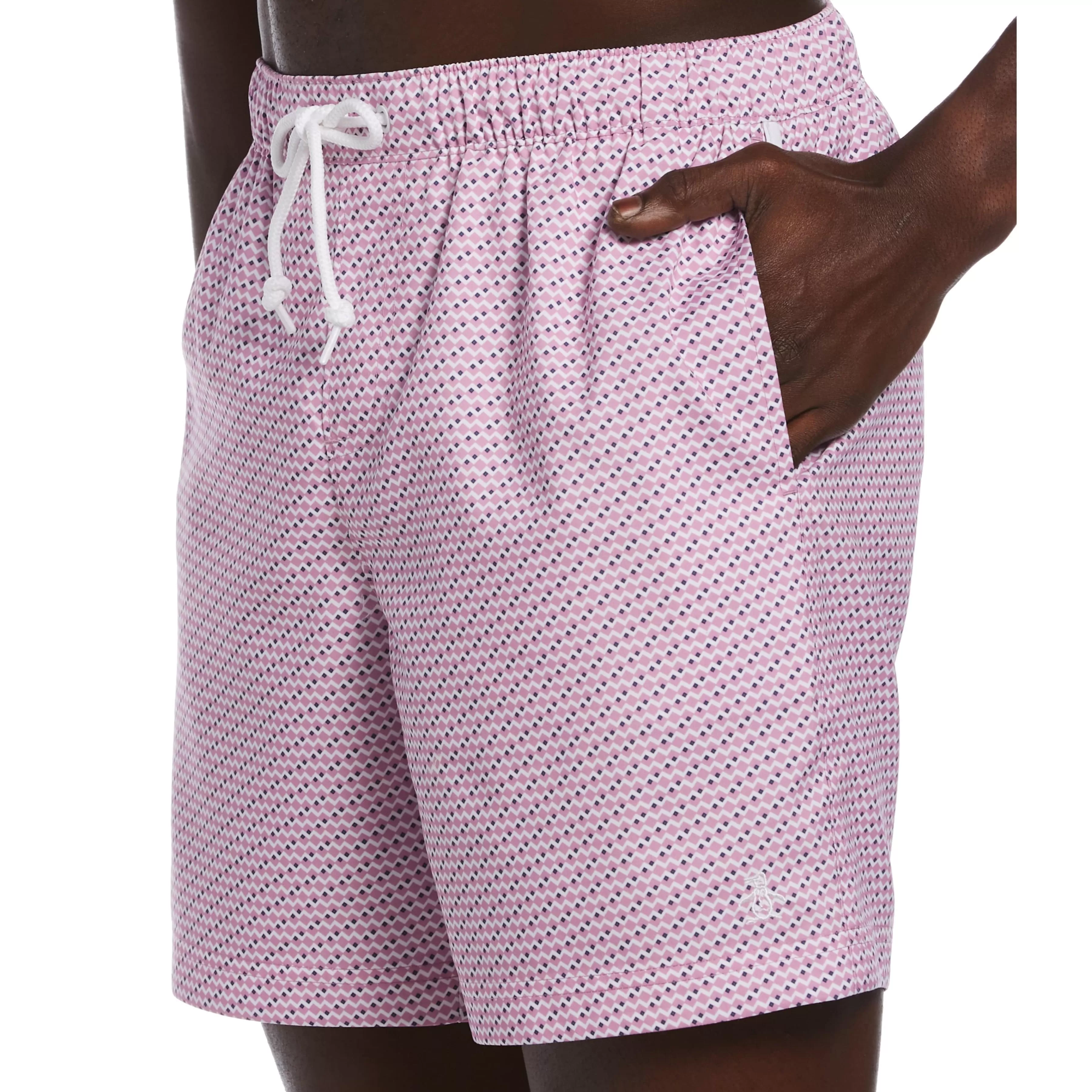 Sale Geo Print Swim Short Men Swim