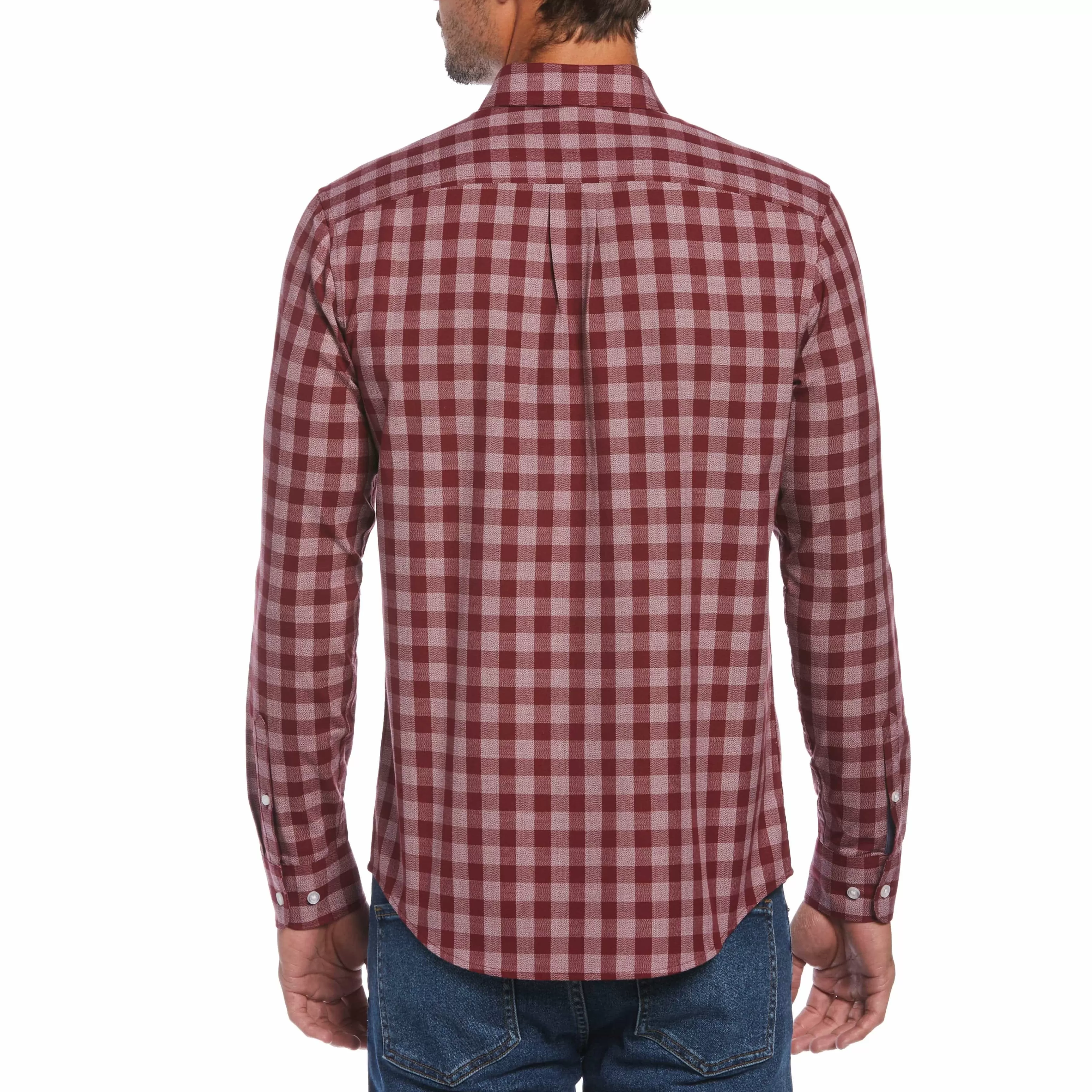 Clearance Gingham Shirt Men Shirts