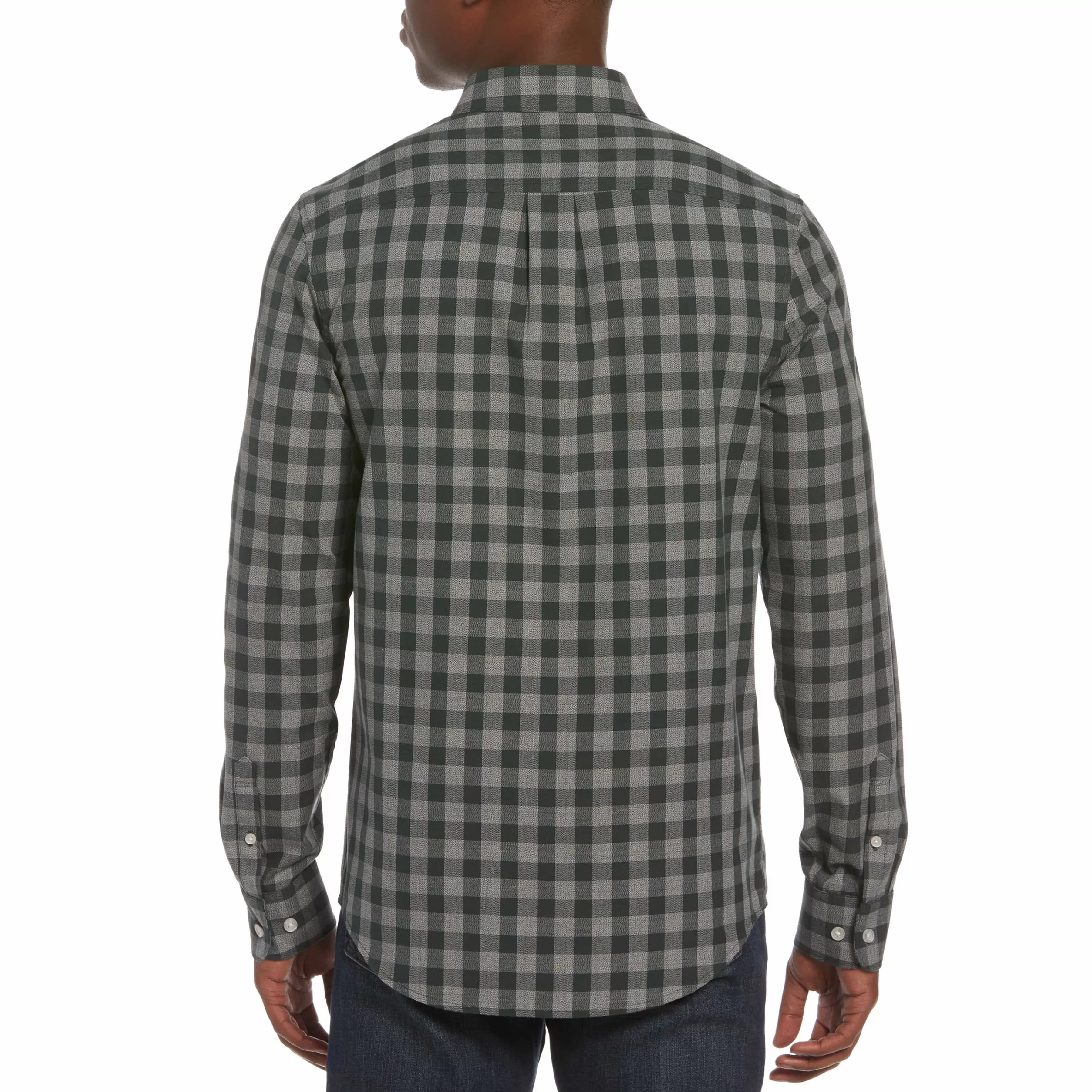 Store Gingham Shirt Men Shirts