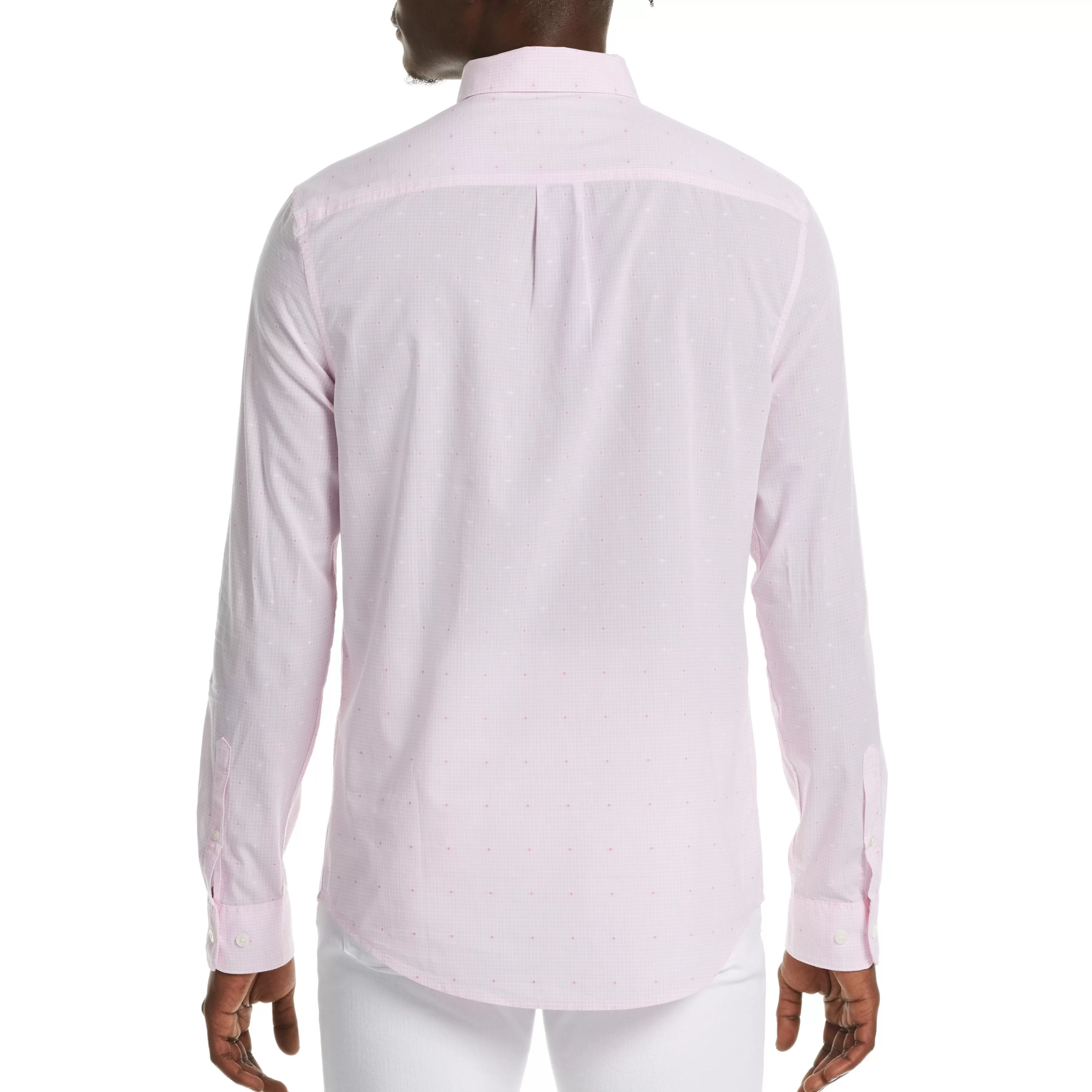 Outlet Gingham Shirt Men Shirts