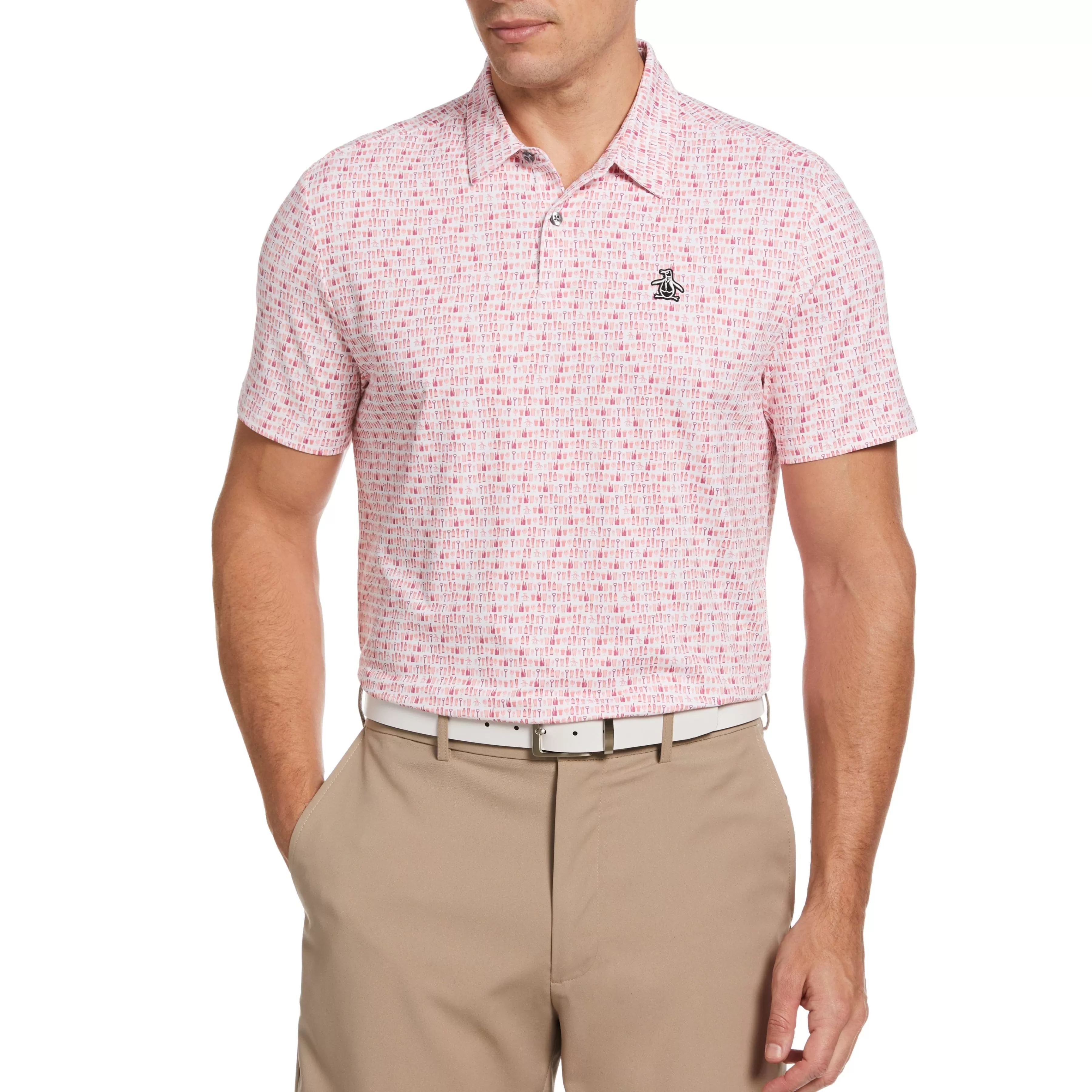 Store Have A Beer Print Golf Polo Men Polos