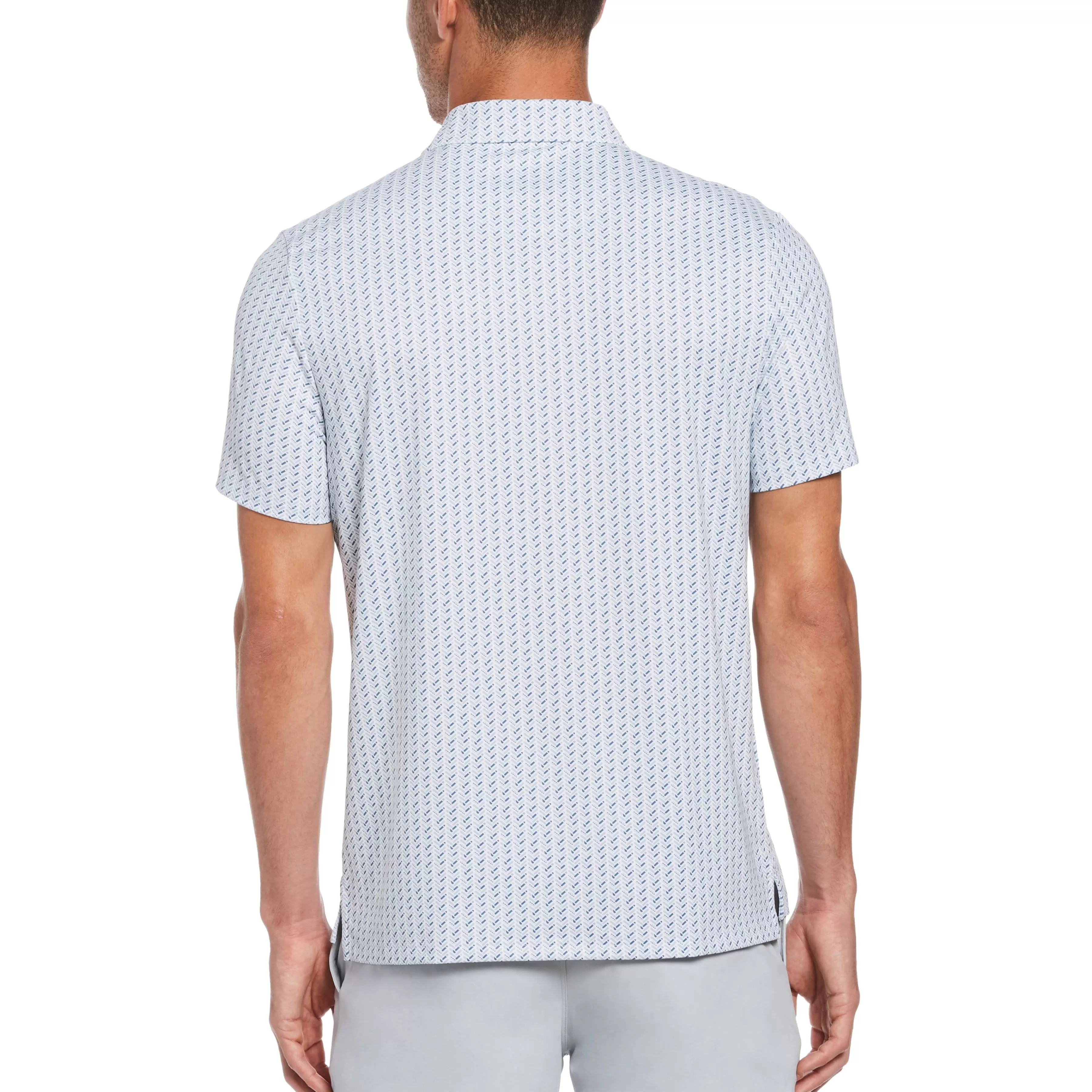 Clearance Herringbone Golf Polo Men Polos