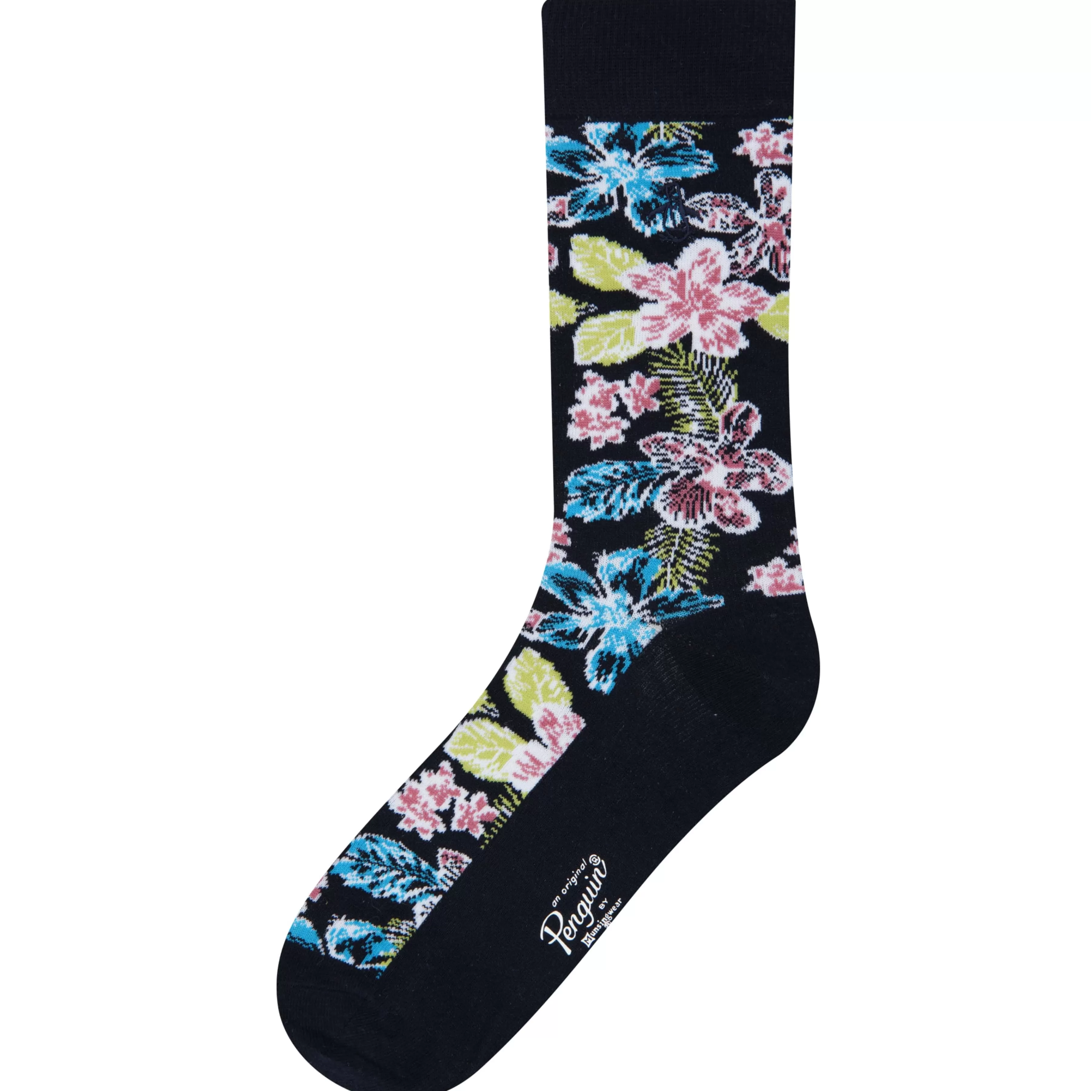 Cheap Hibiscus Floral Sock Men Socks