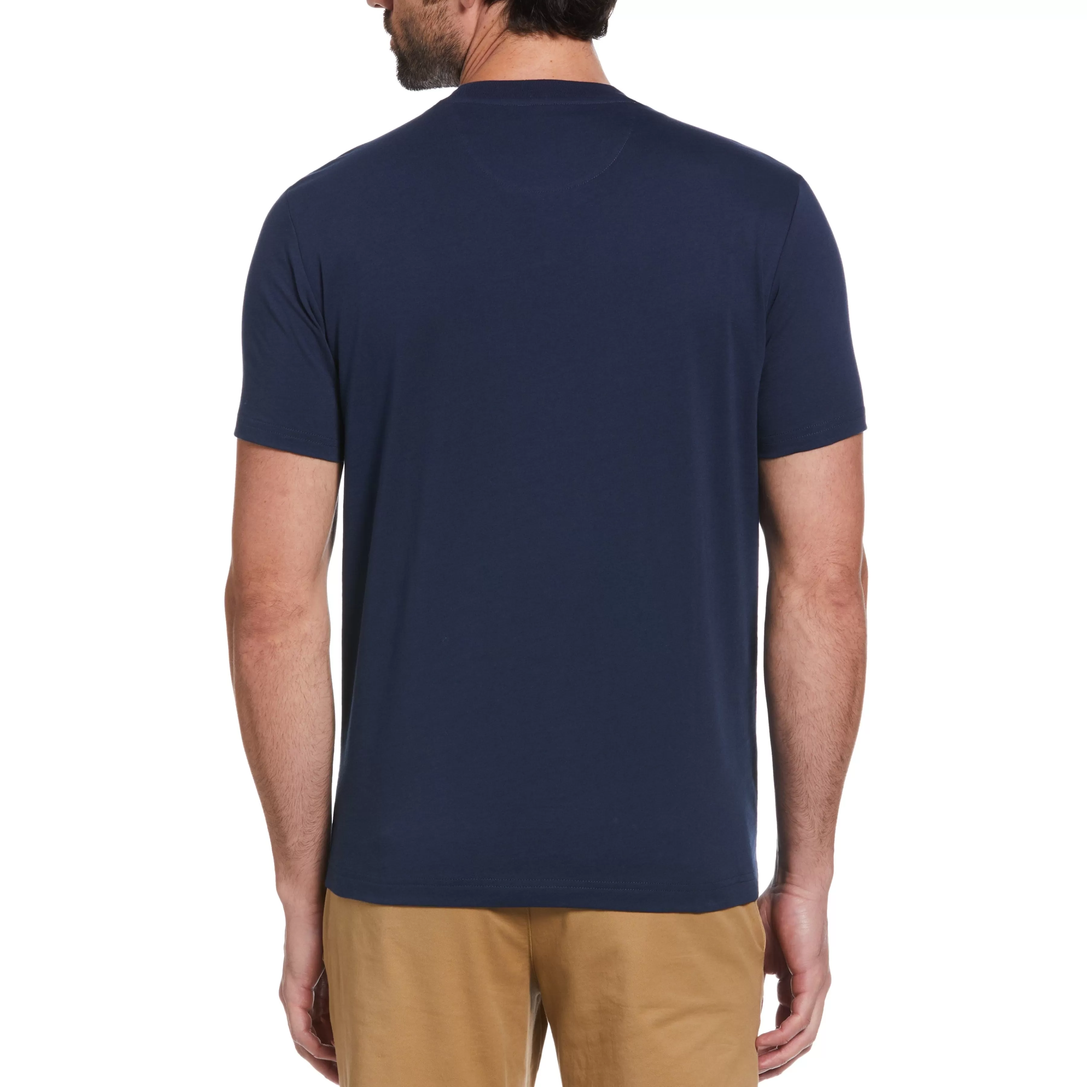 Online Hibiscus Pocket Tee Men Tees