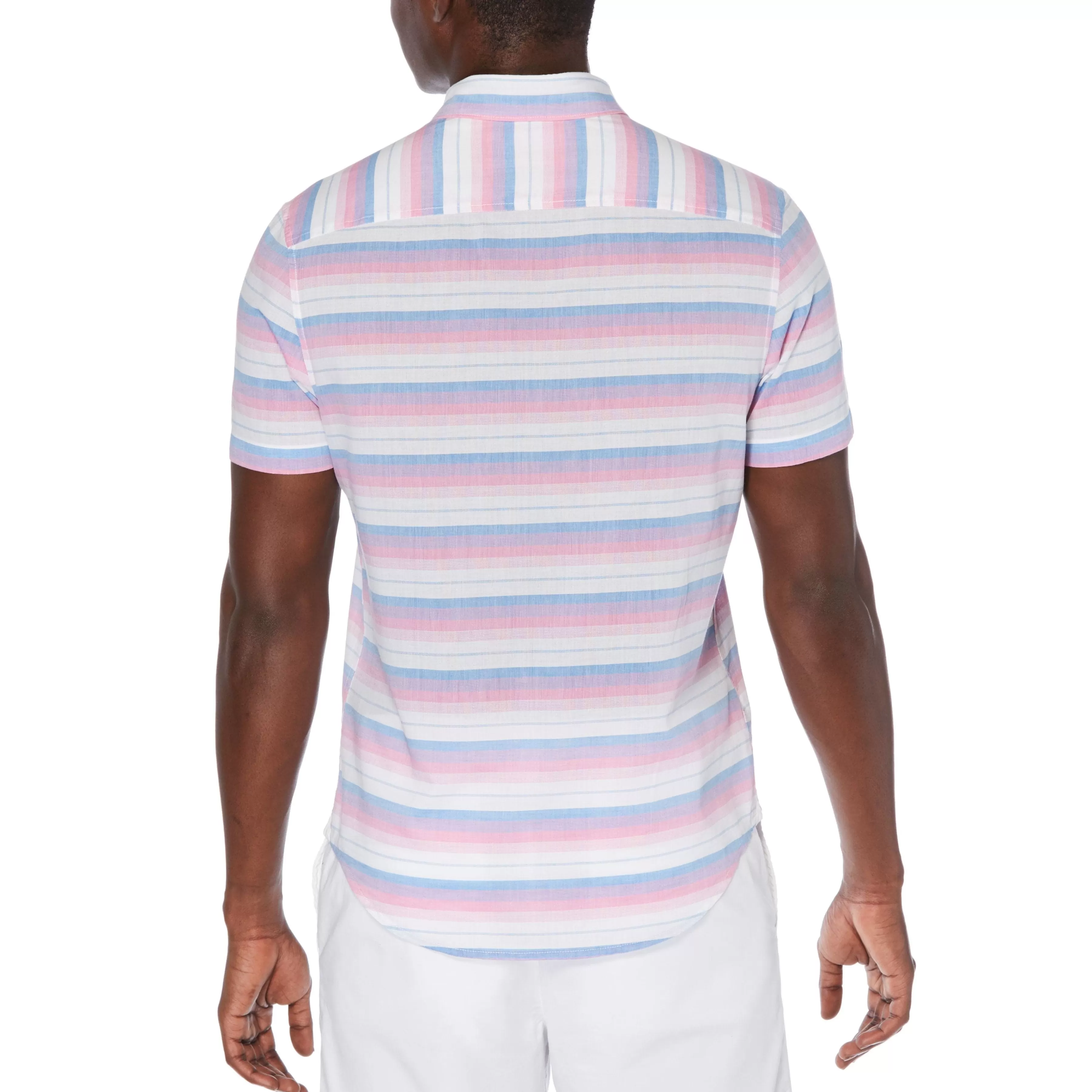 Sale Horizontal Poplin Stripe Men Shirts