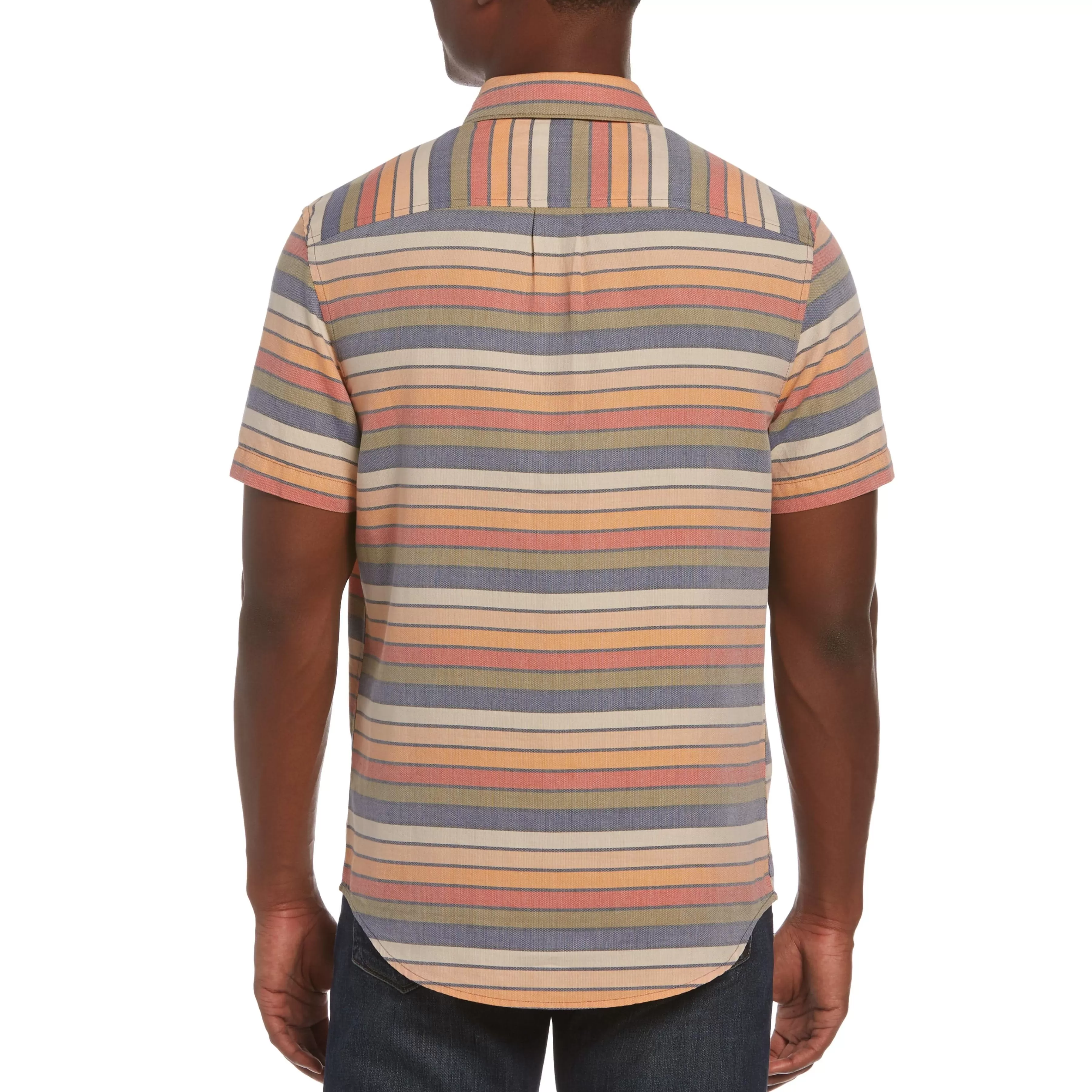 Shop Horizontal Stripe Shirt Men Shirts