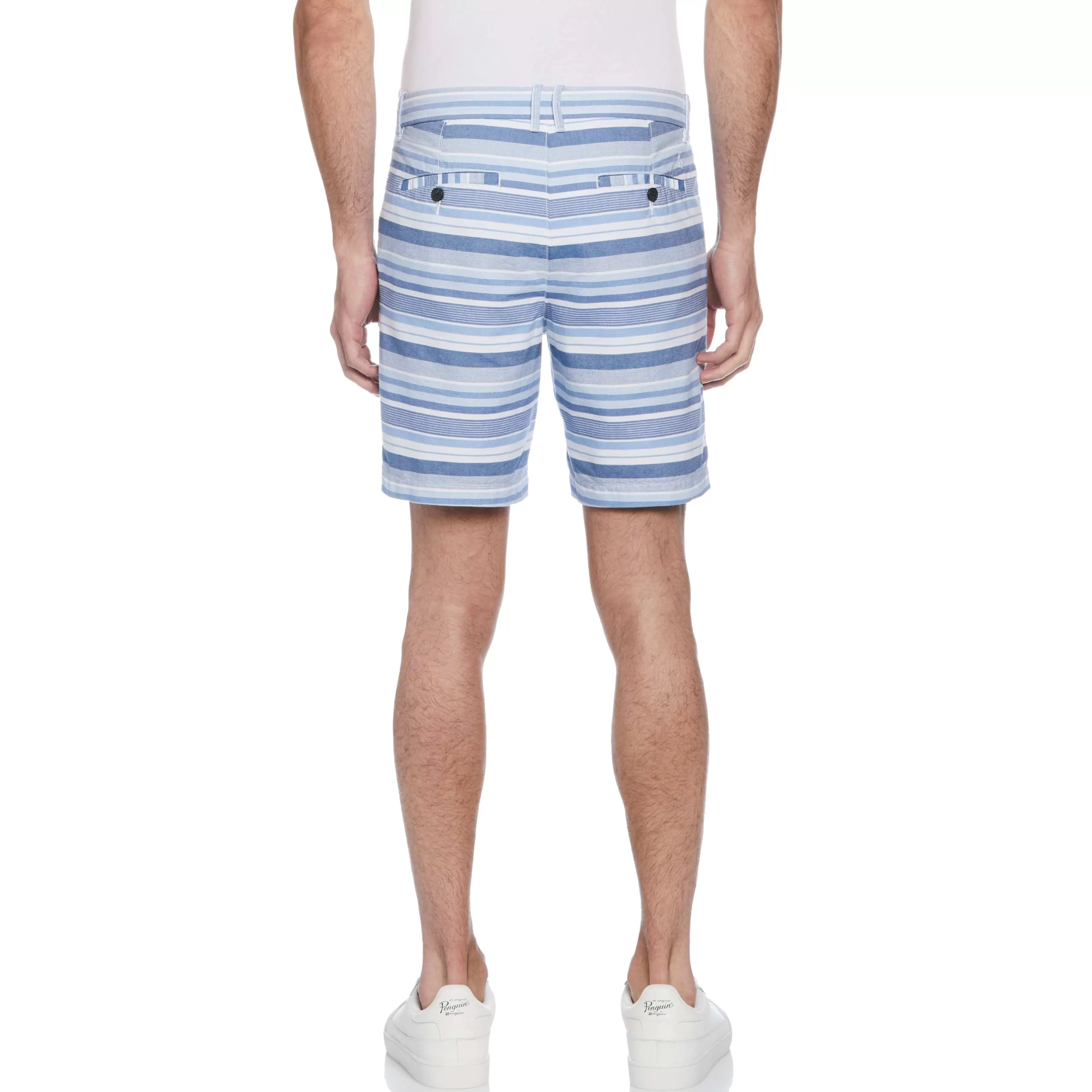 Best Horizontal Stripe Slim Fit Short Men Shorts