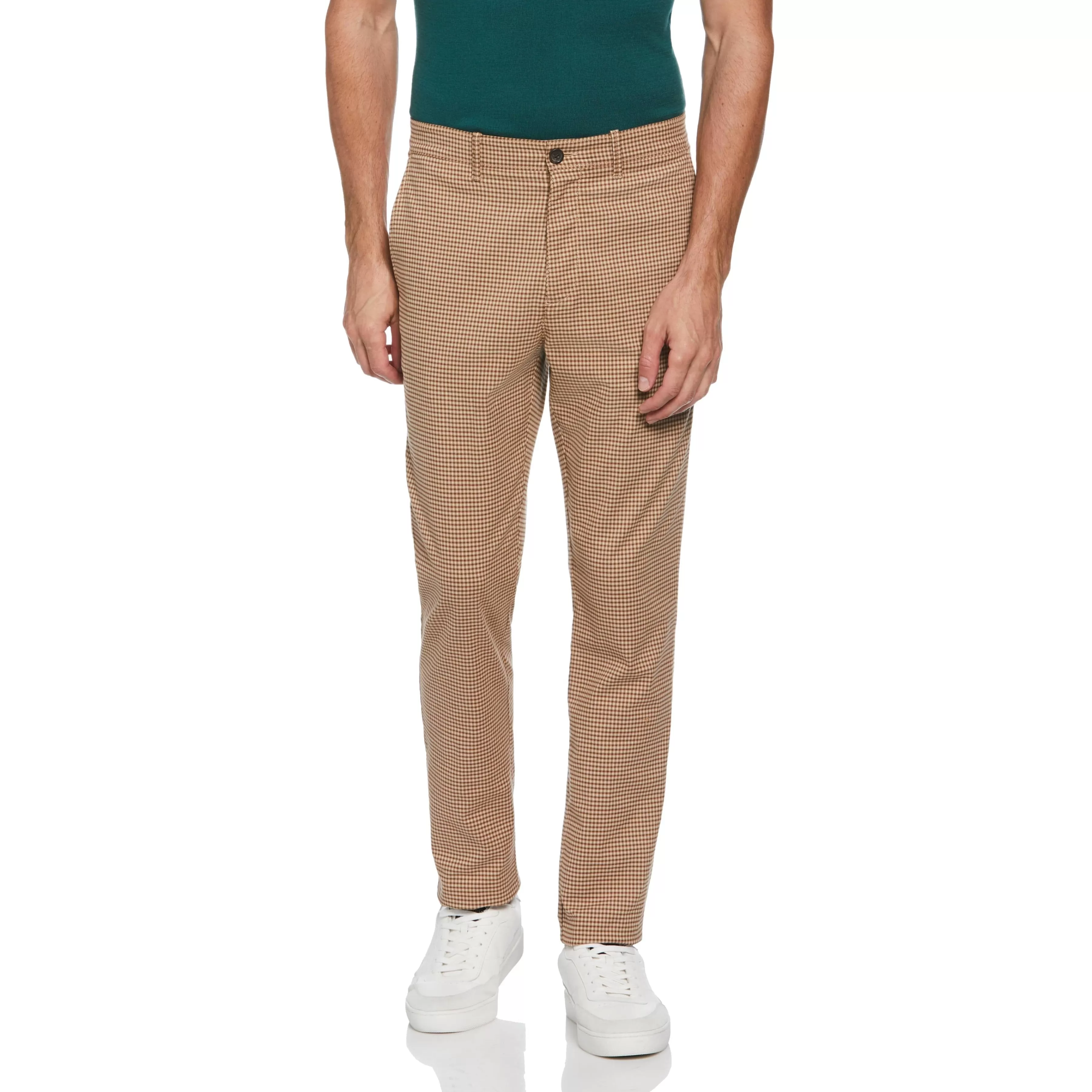 Sale Houndstooth Slim Fit Pant Men Pants