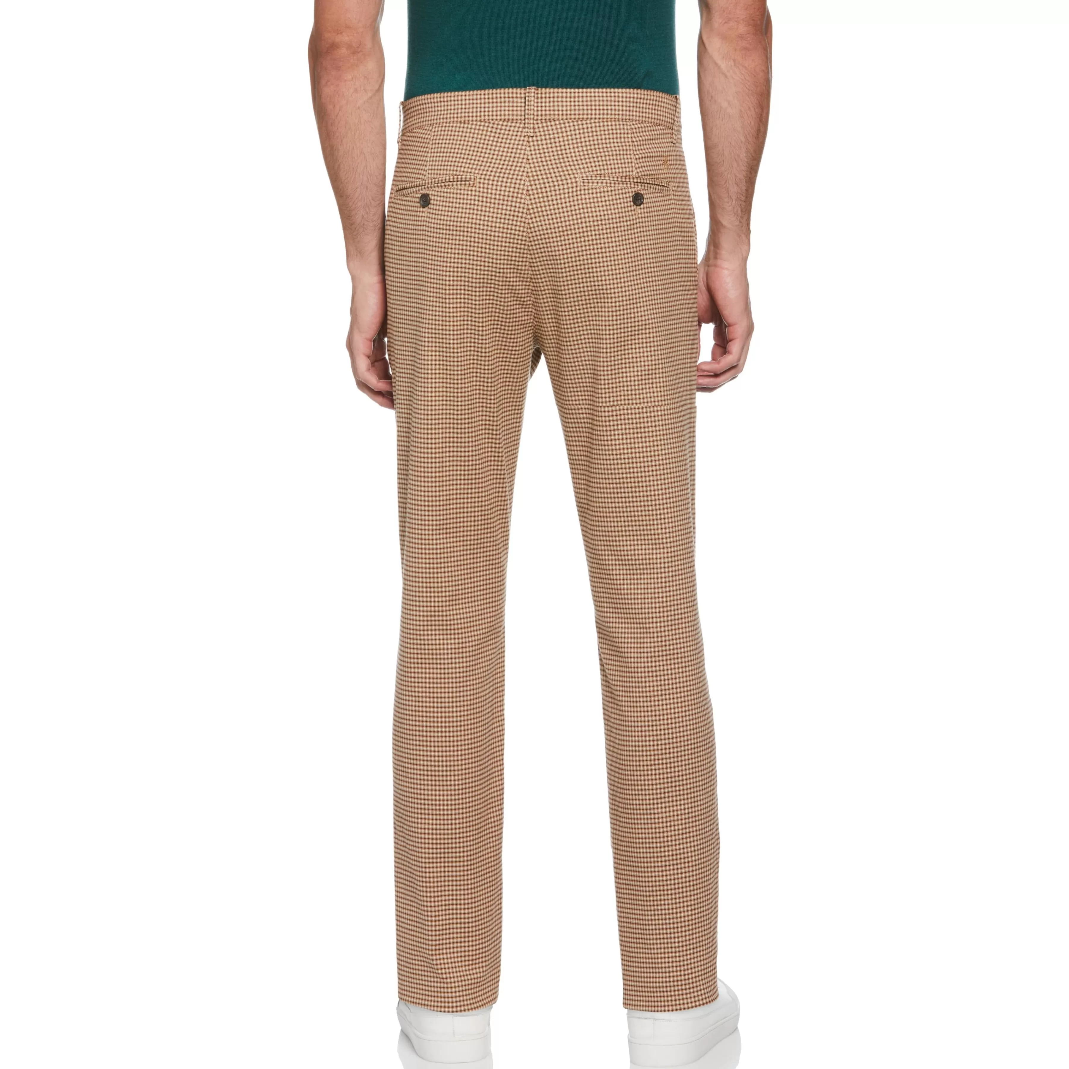 Sale Houndstooth Slim Fit Pant Men Pants