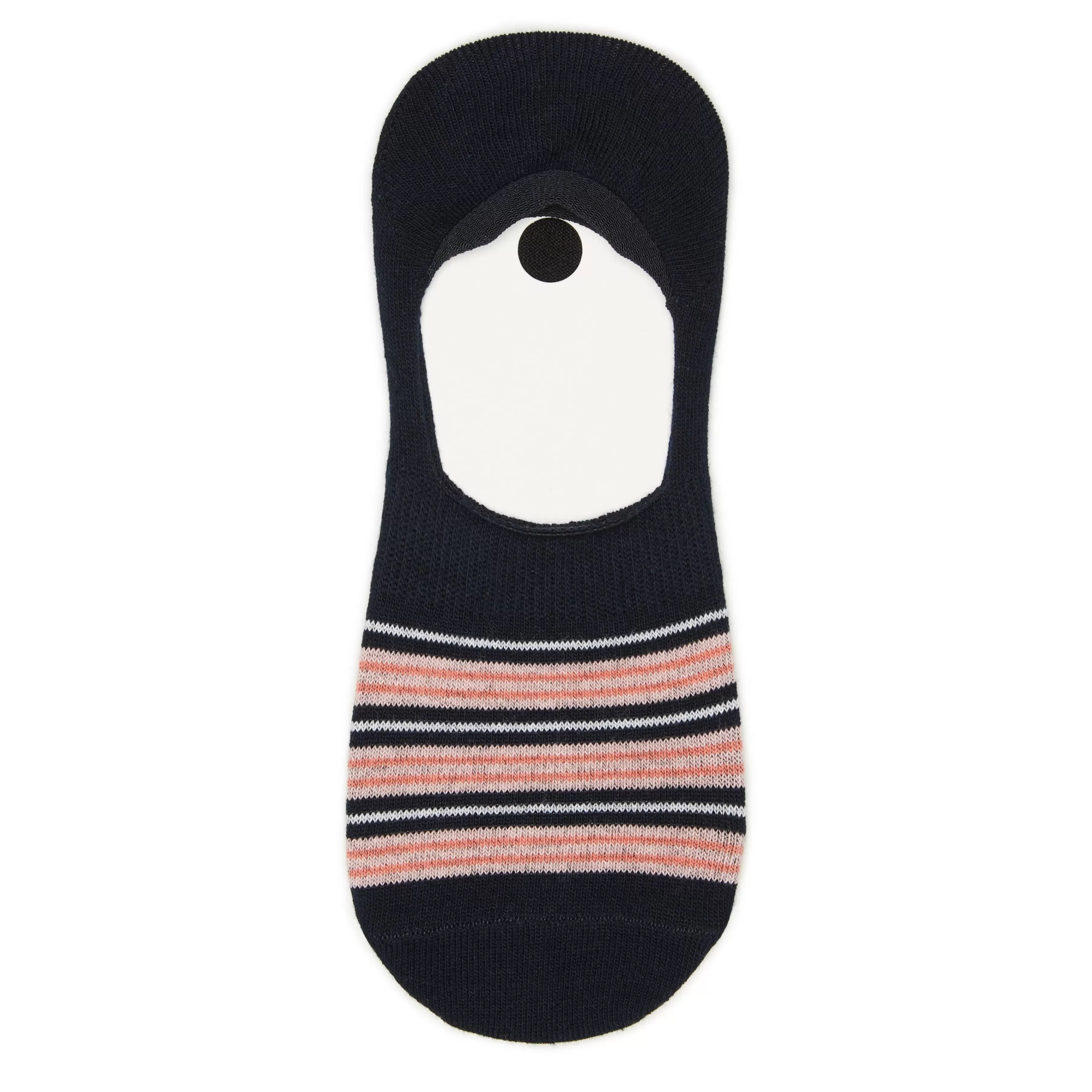 Hot Kiko Stripe No Show Men Socks