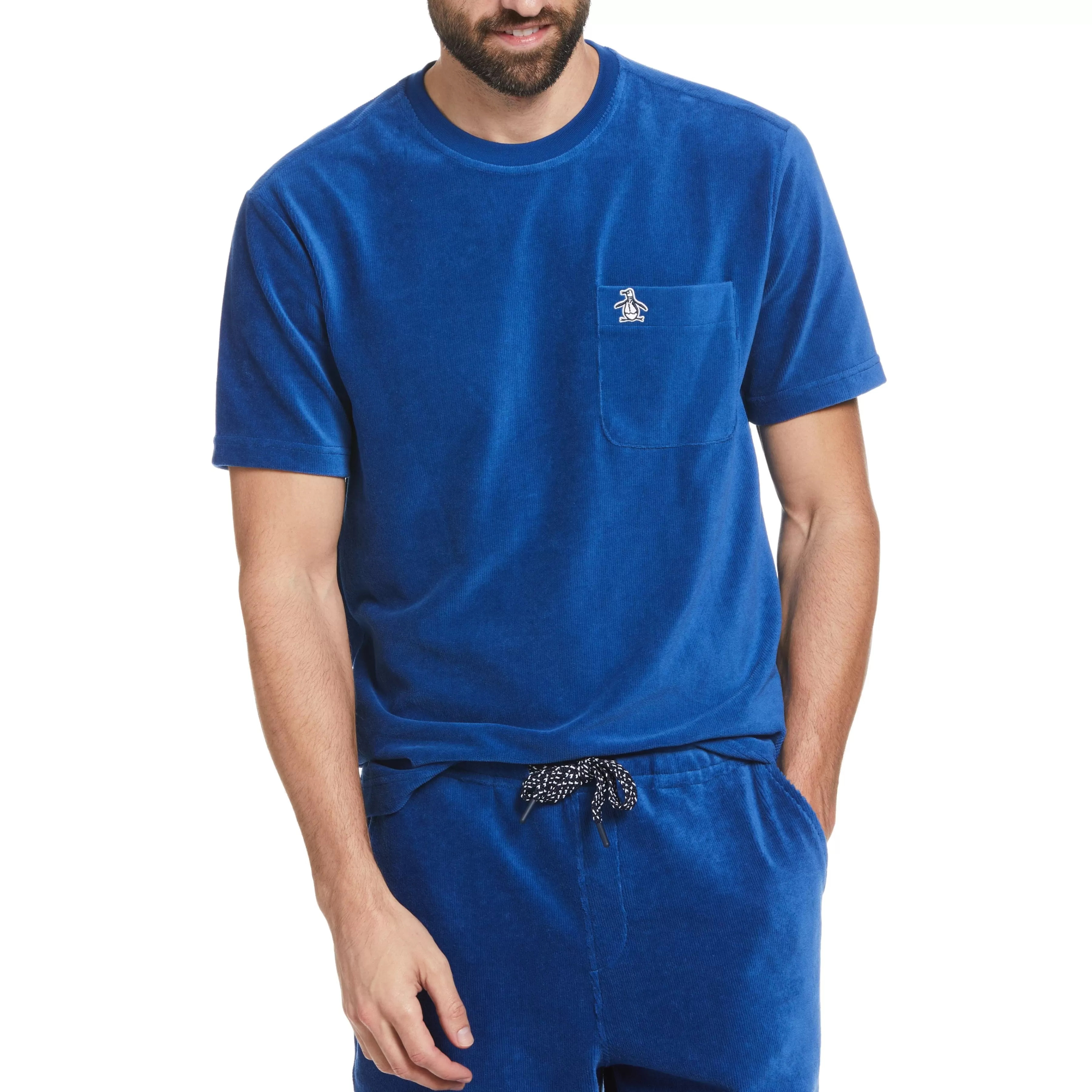 Best Knit Corduroy Soft Touch T-Shirt Men Tees