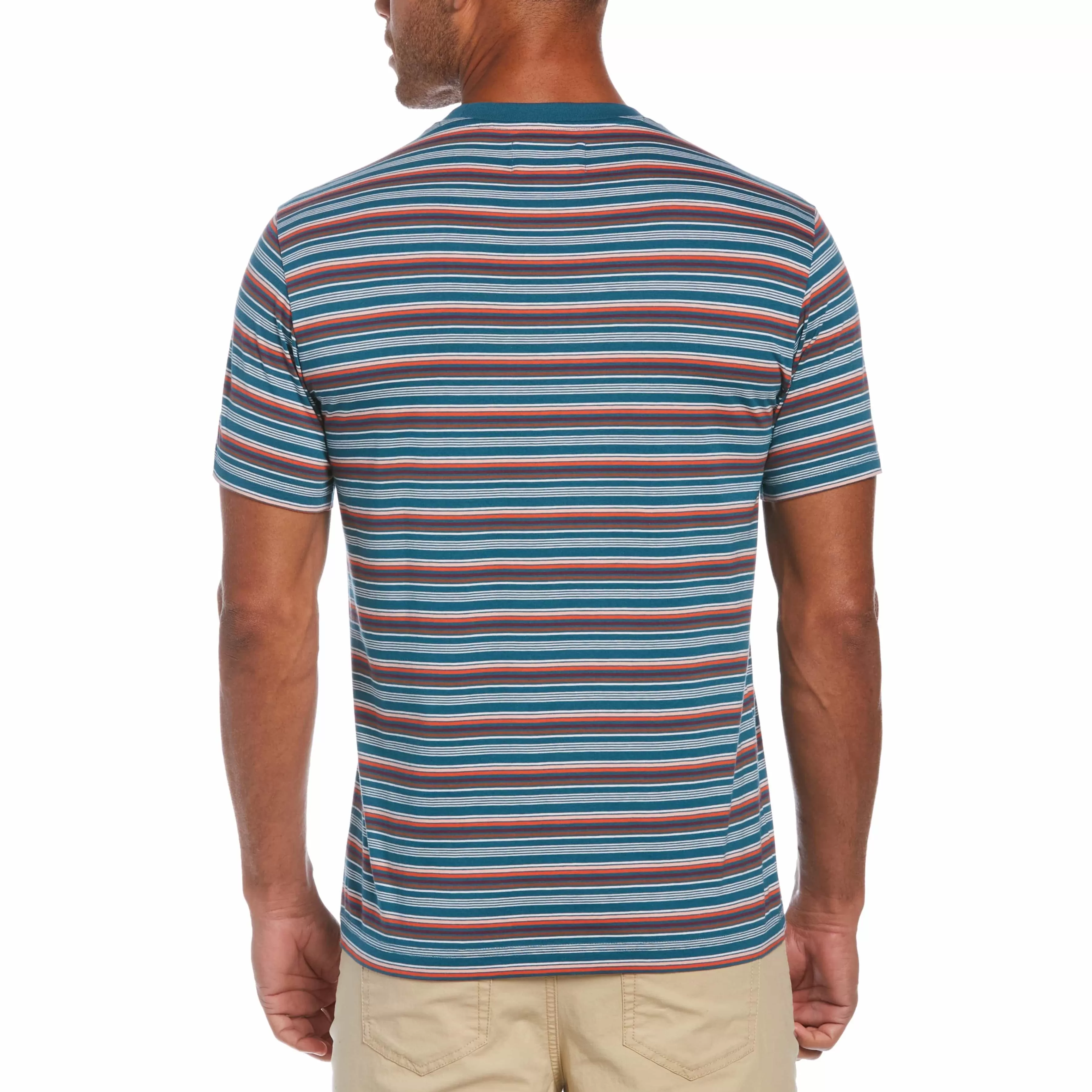 Best Knit Fashion Stripe Tee Men Tees