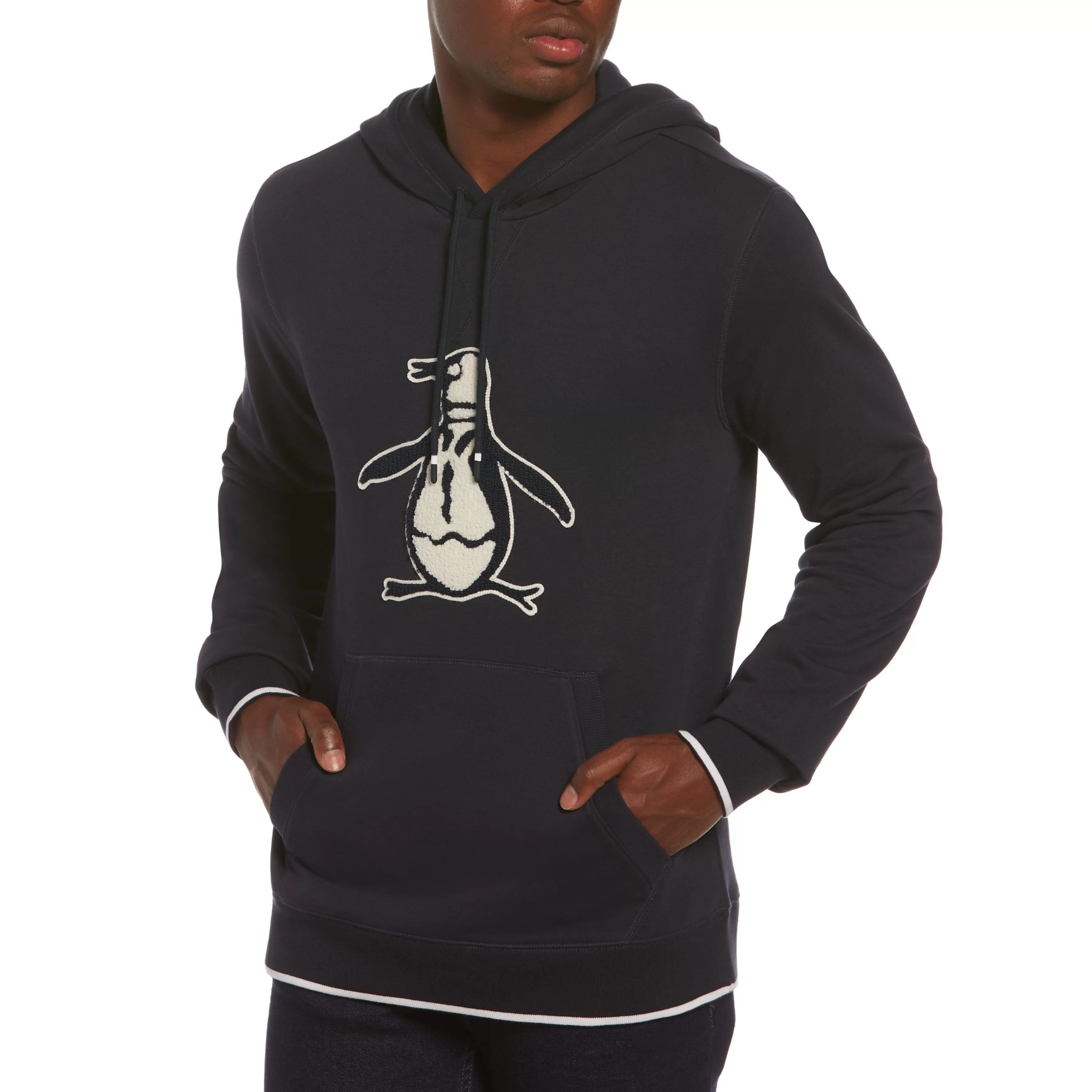 Online Large Pete Melange Fleece Hoodie Men Hoodies & Sweatshirts