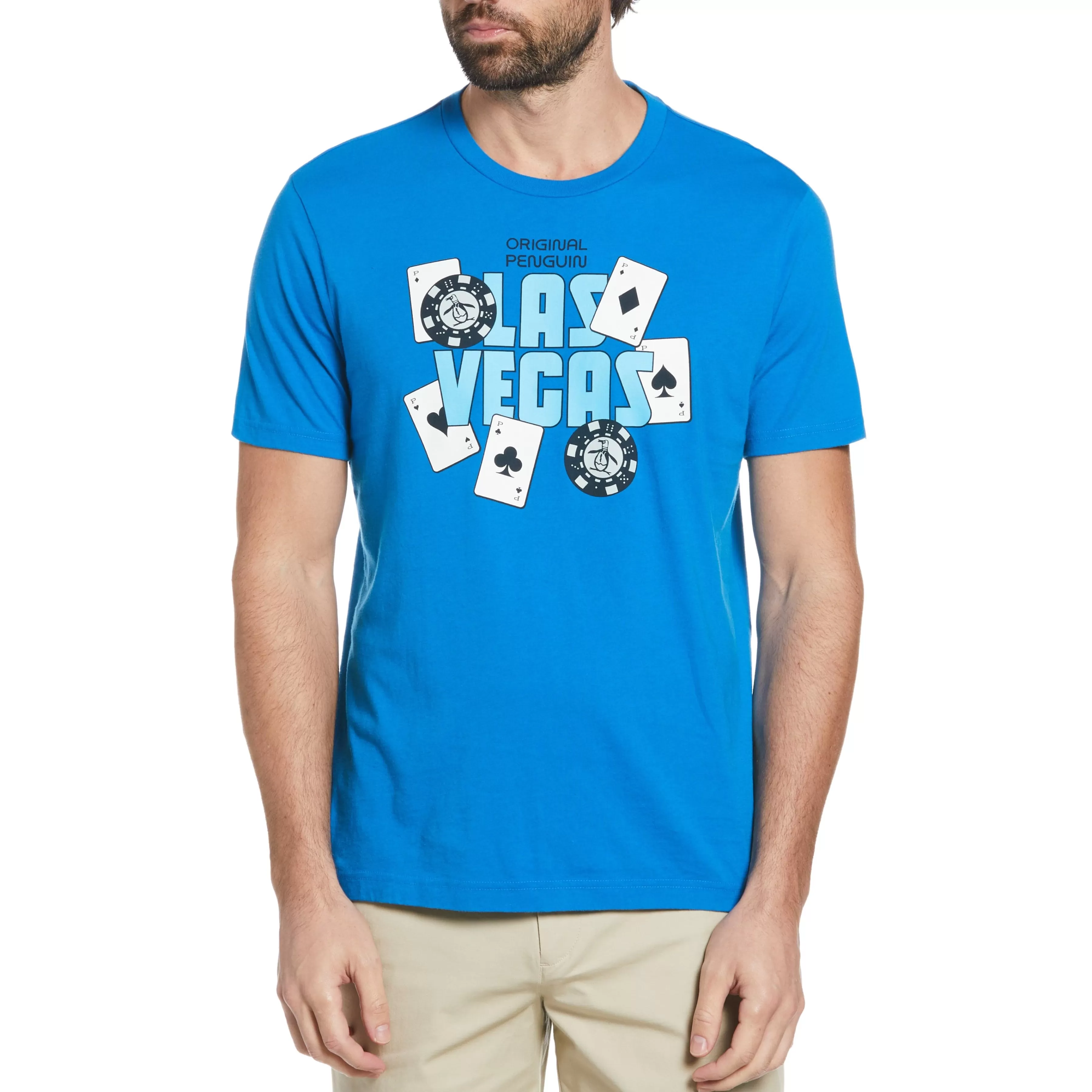 Hot Las Vegas Graphic Tee Men Tees