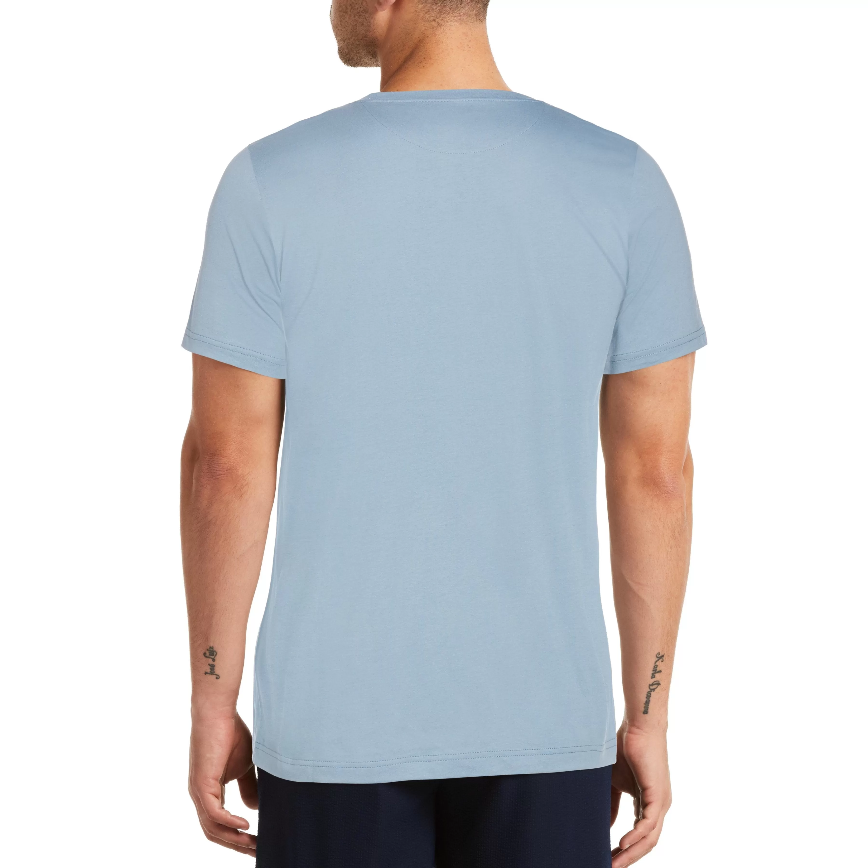 Clearance Leaf Pocket Tee Men Tees