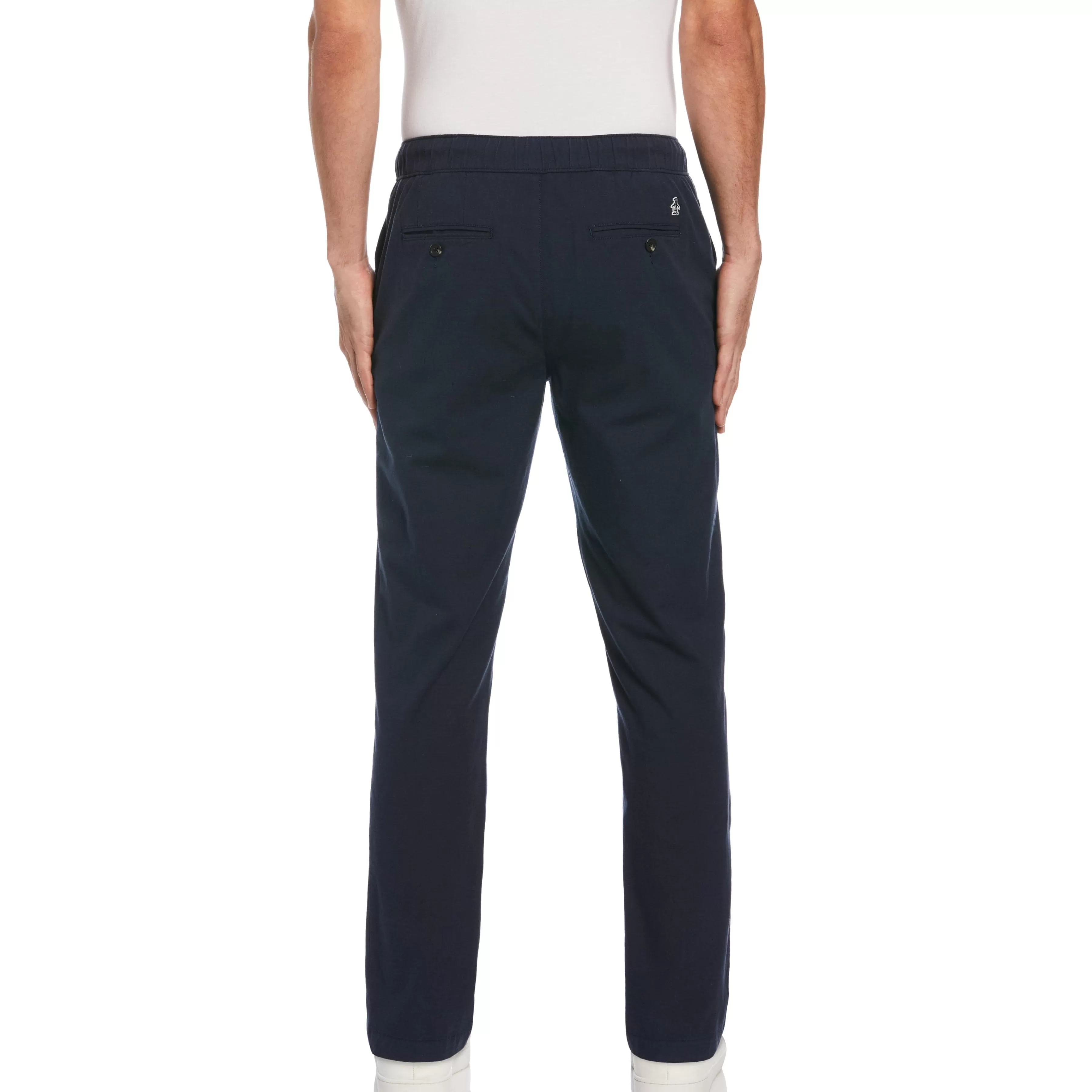 Shop Linen Blend Pull-On Pants Men Pants