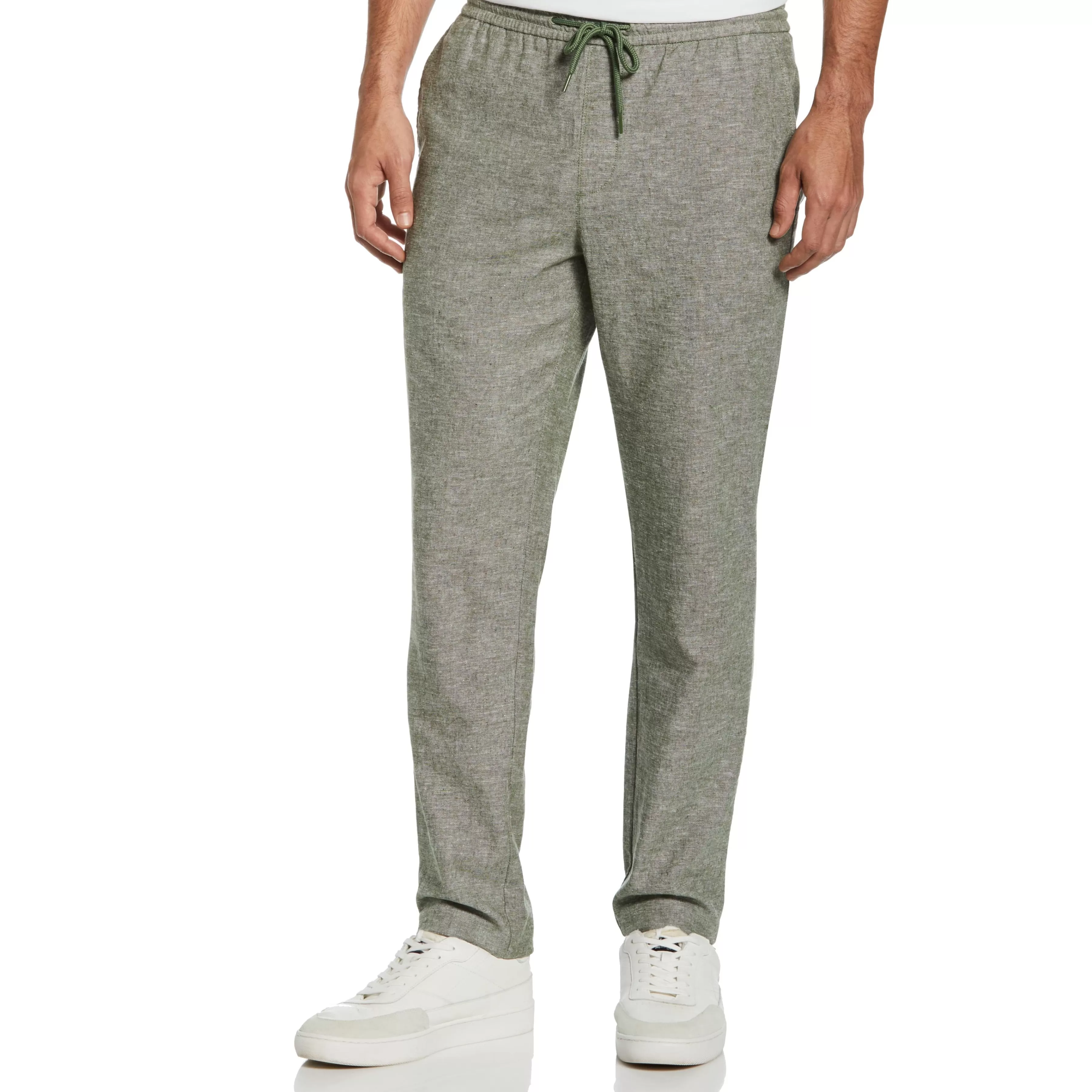 Hot Linen Blend Pull-On Stretch Pant Men Pants