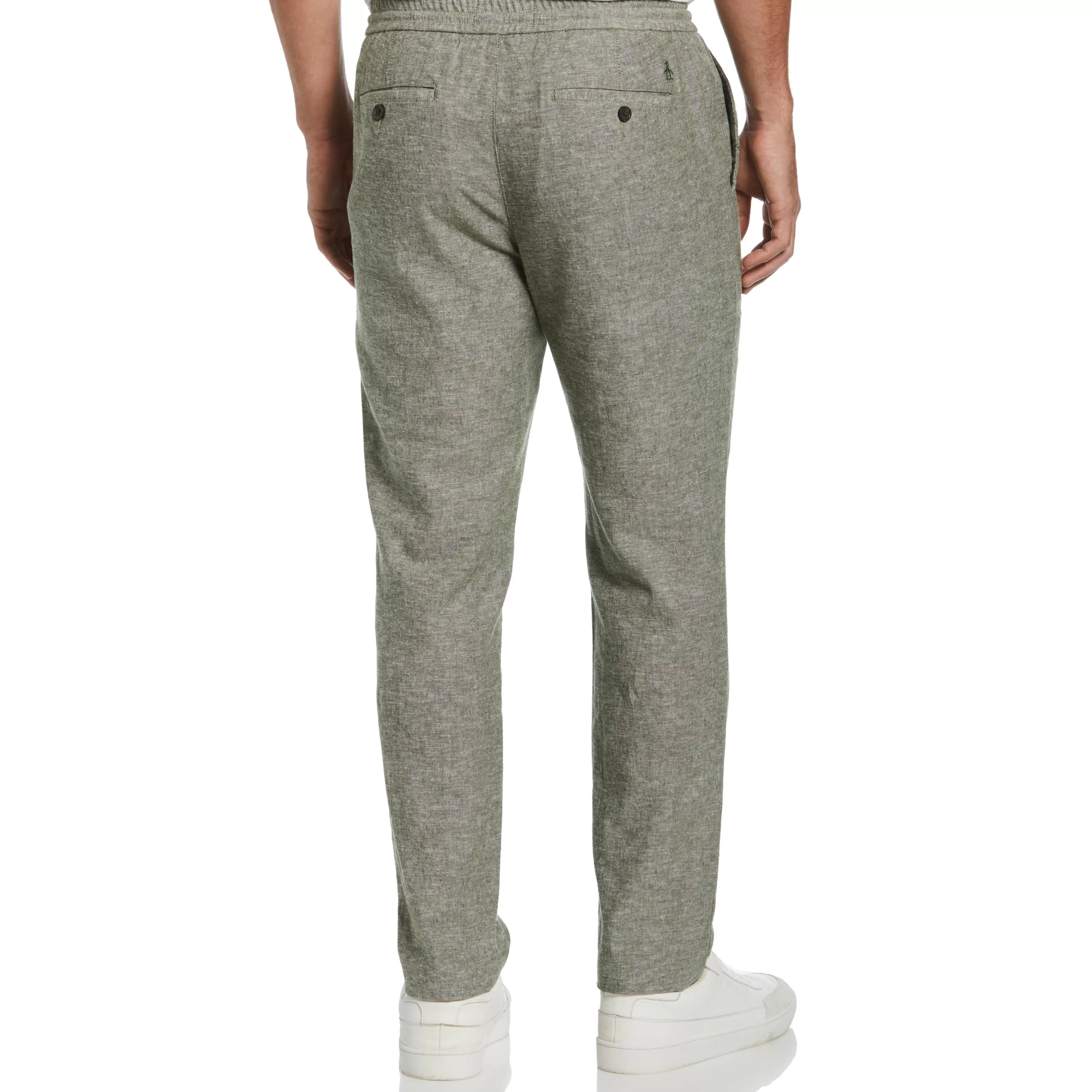 Hot Linen Blend Pull-On Stretch Pant Men Pants