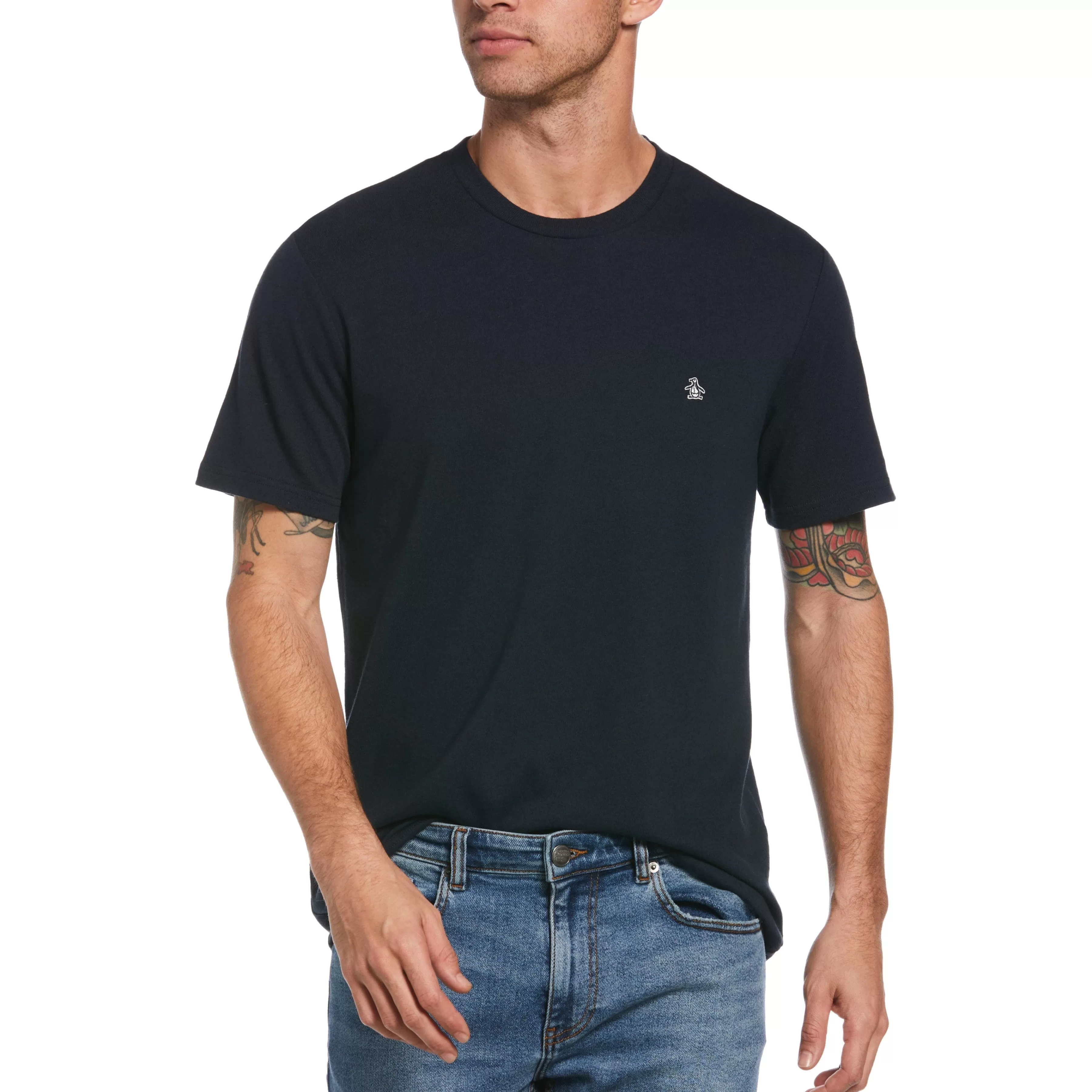 Cheap Linen Blend Tee Men Tees