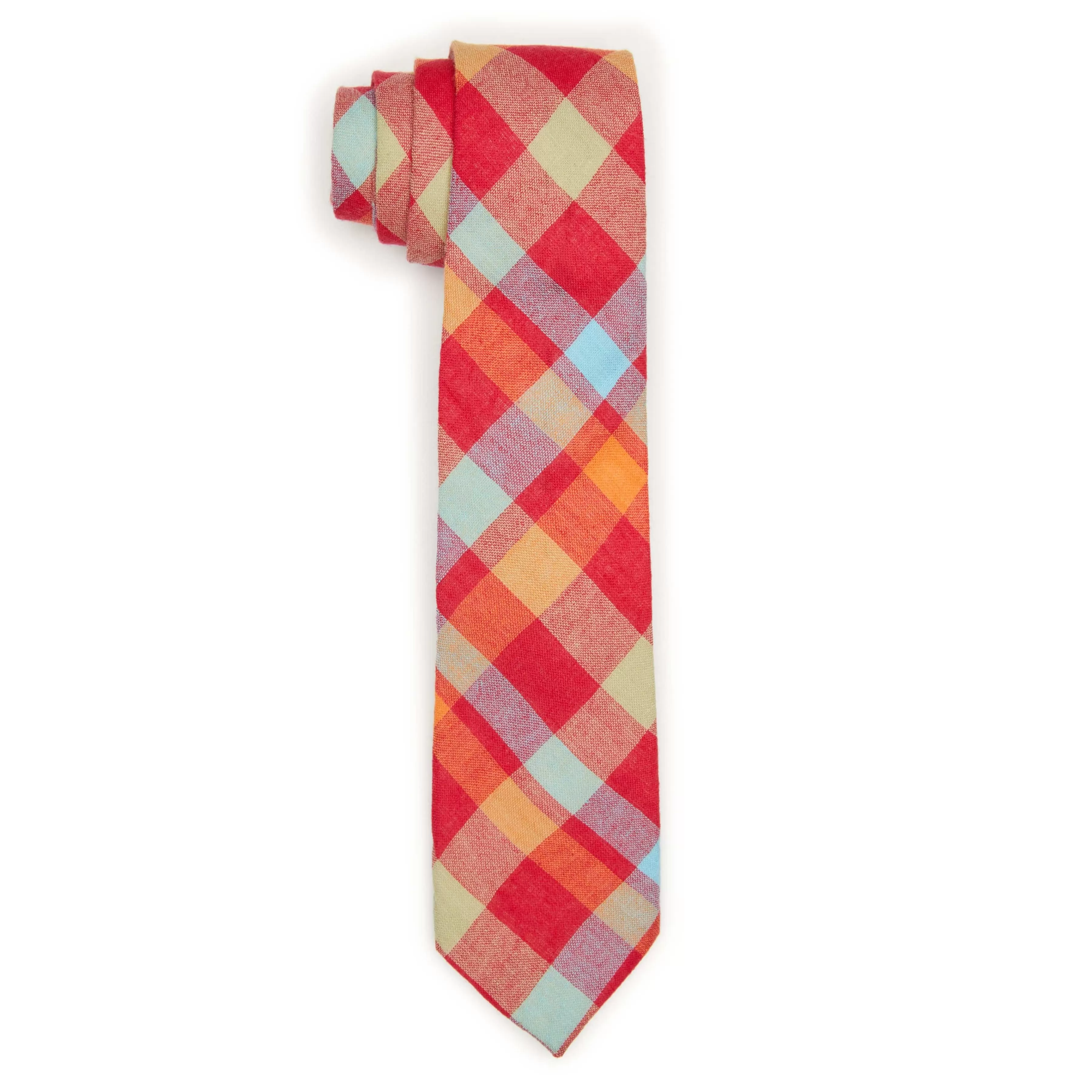 Outlet Logan Plaid Tie Men Ties