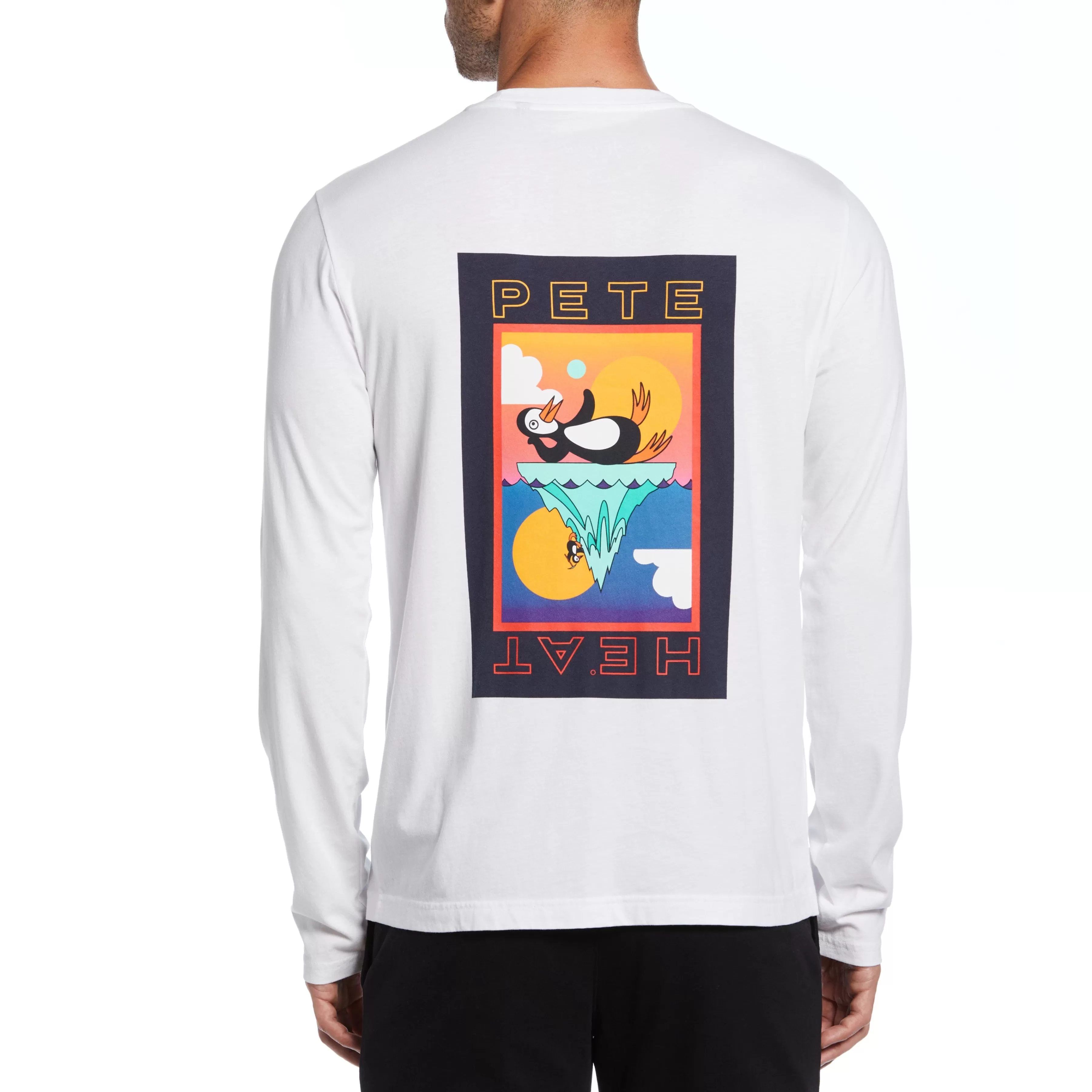 New Logo Heat Crew Neck Men Tees