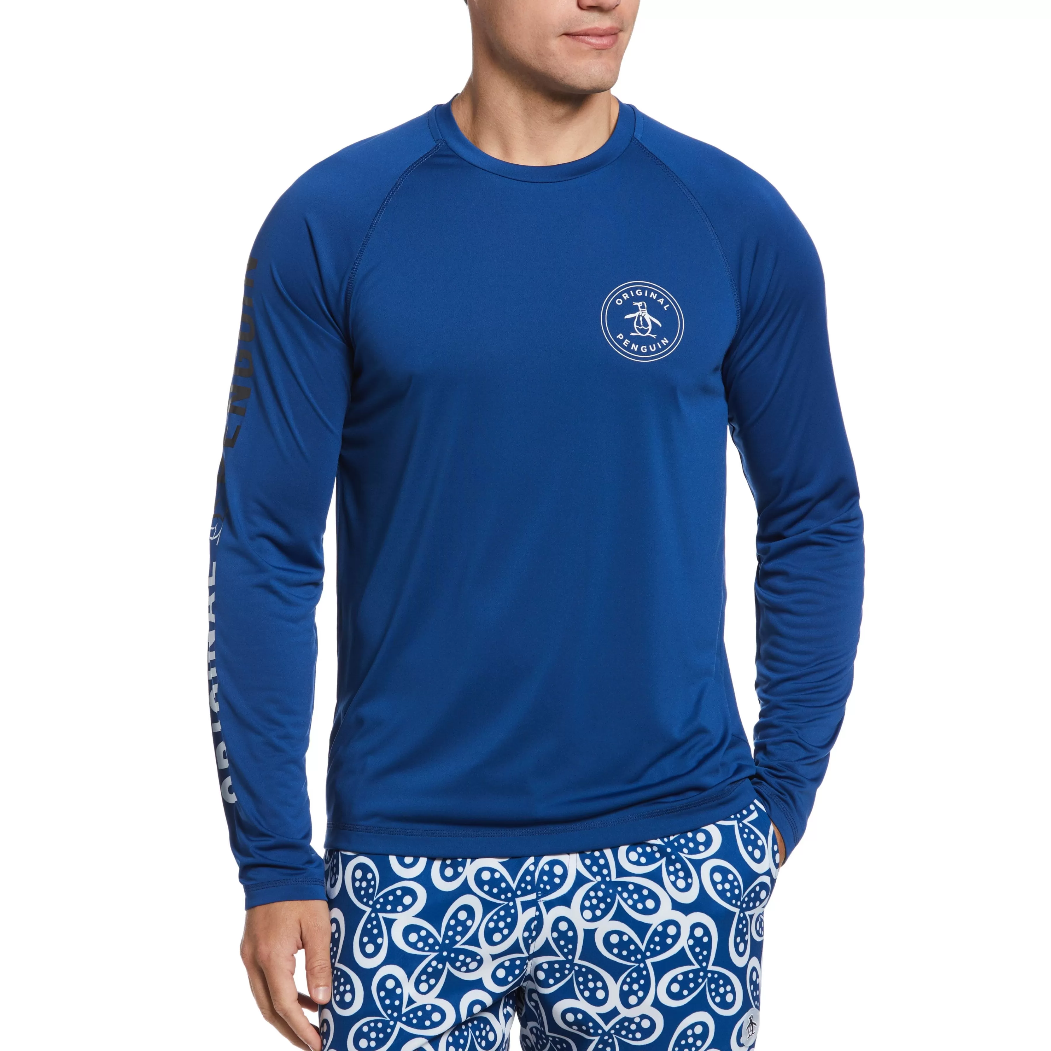 Discount Logo Rash Guard Men Swim