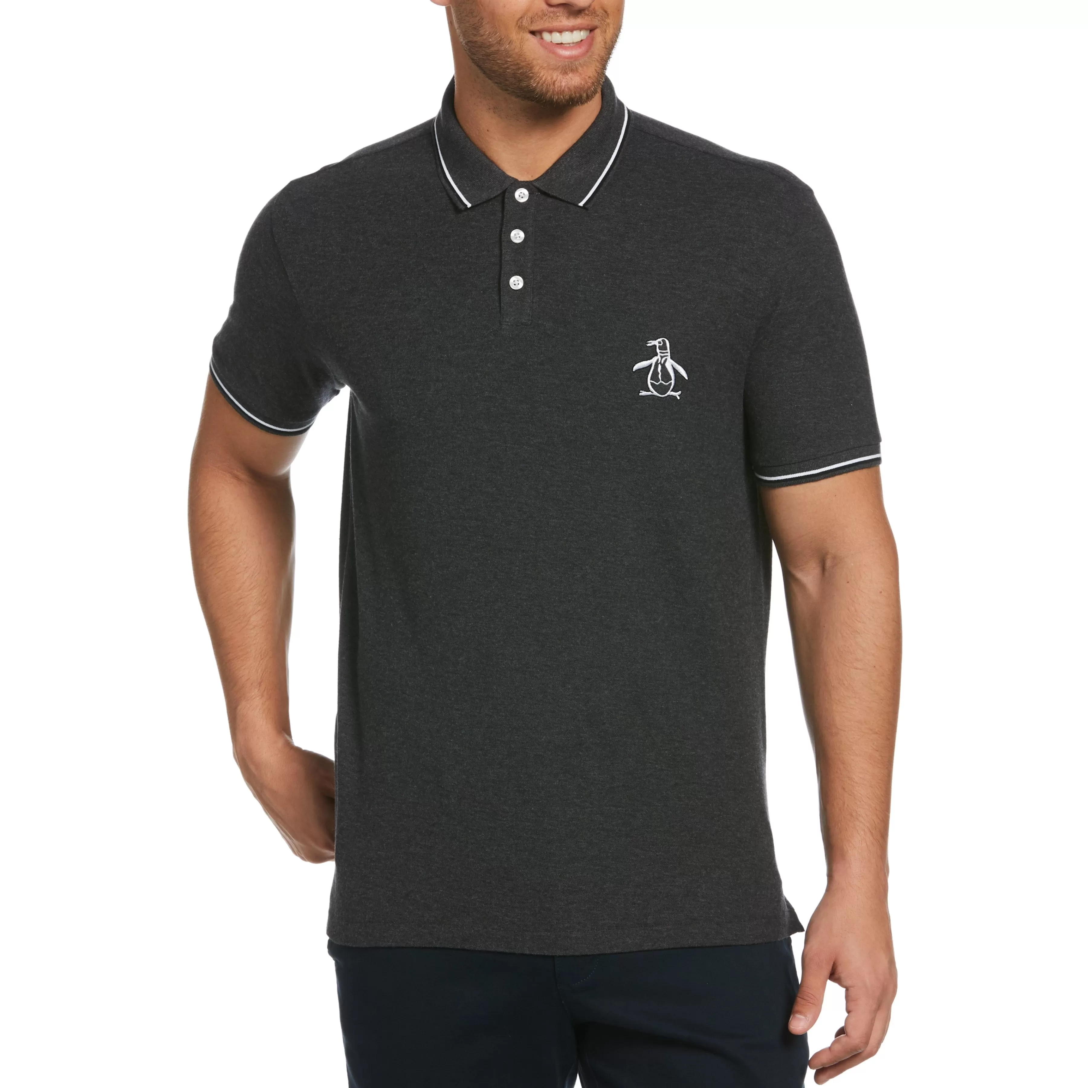 Clearance Mega Pete Pique Polo Men Polos