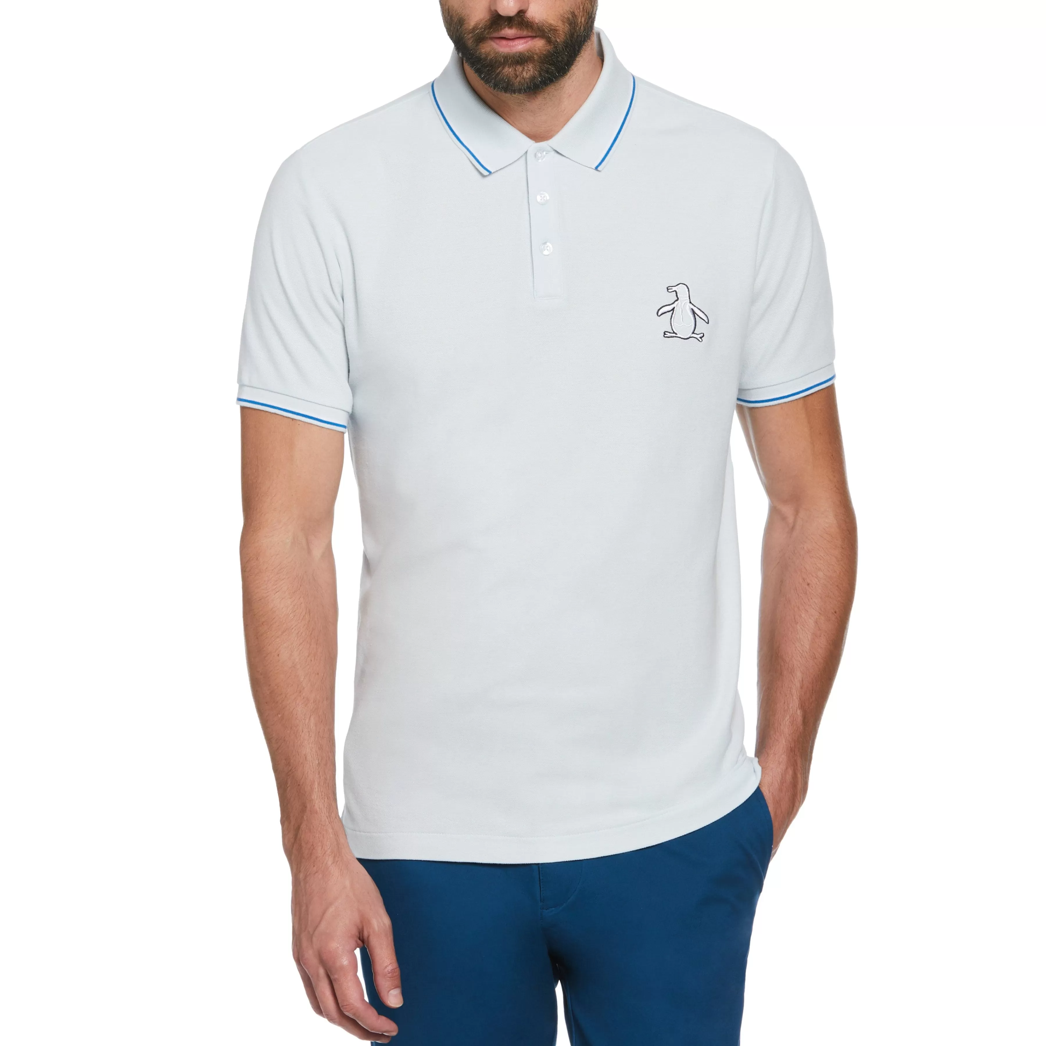 Cheap Mega Pete Pique Polo Men Polos