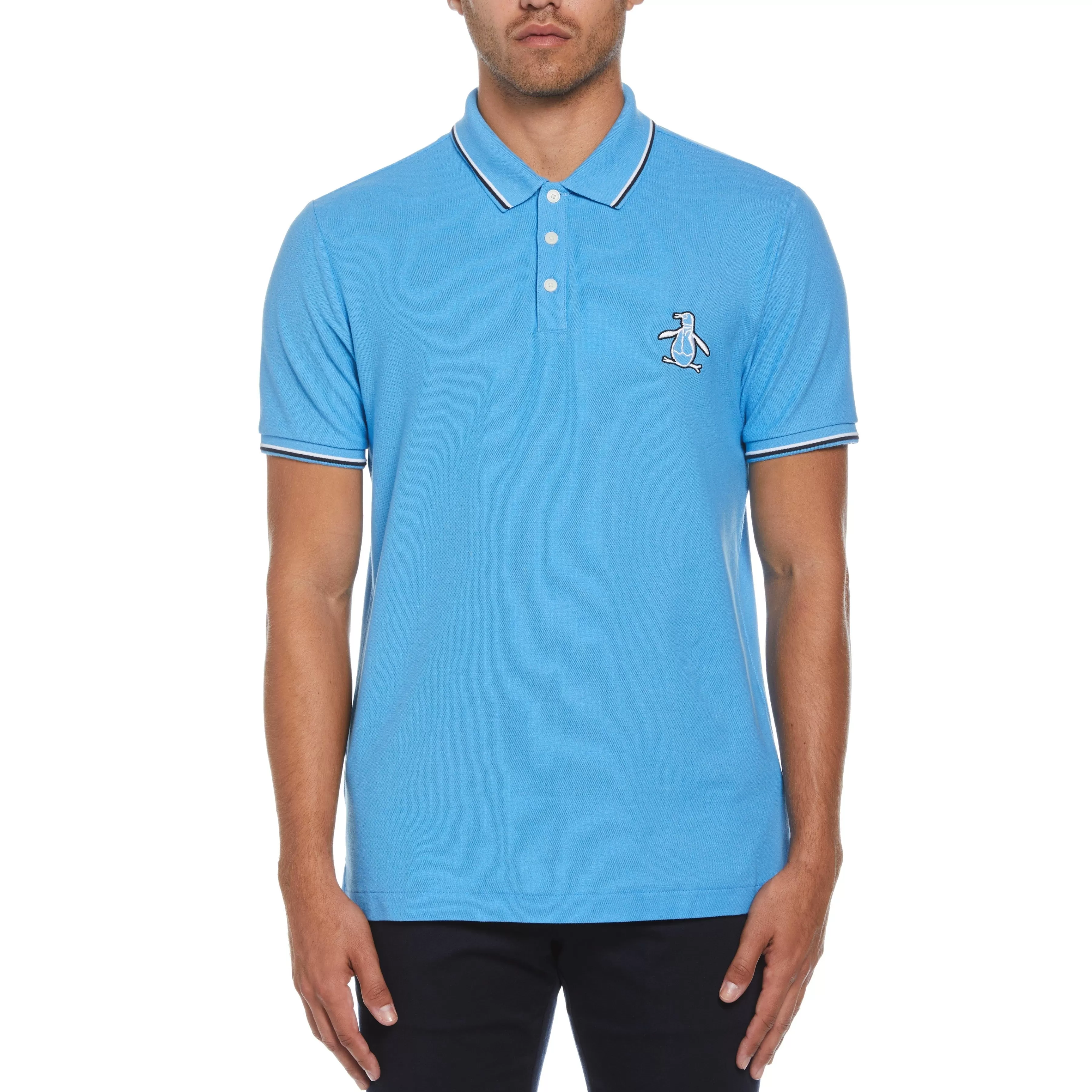 Cheap Mega Pete Pique Polo Men Polos