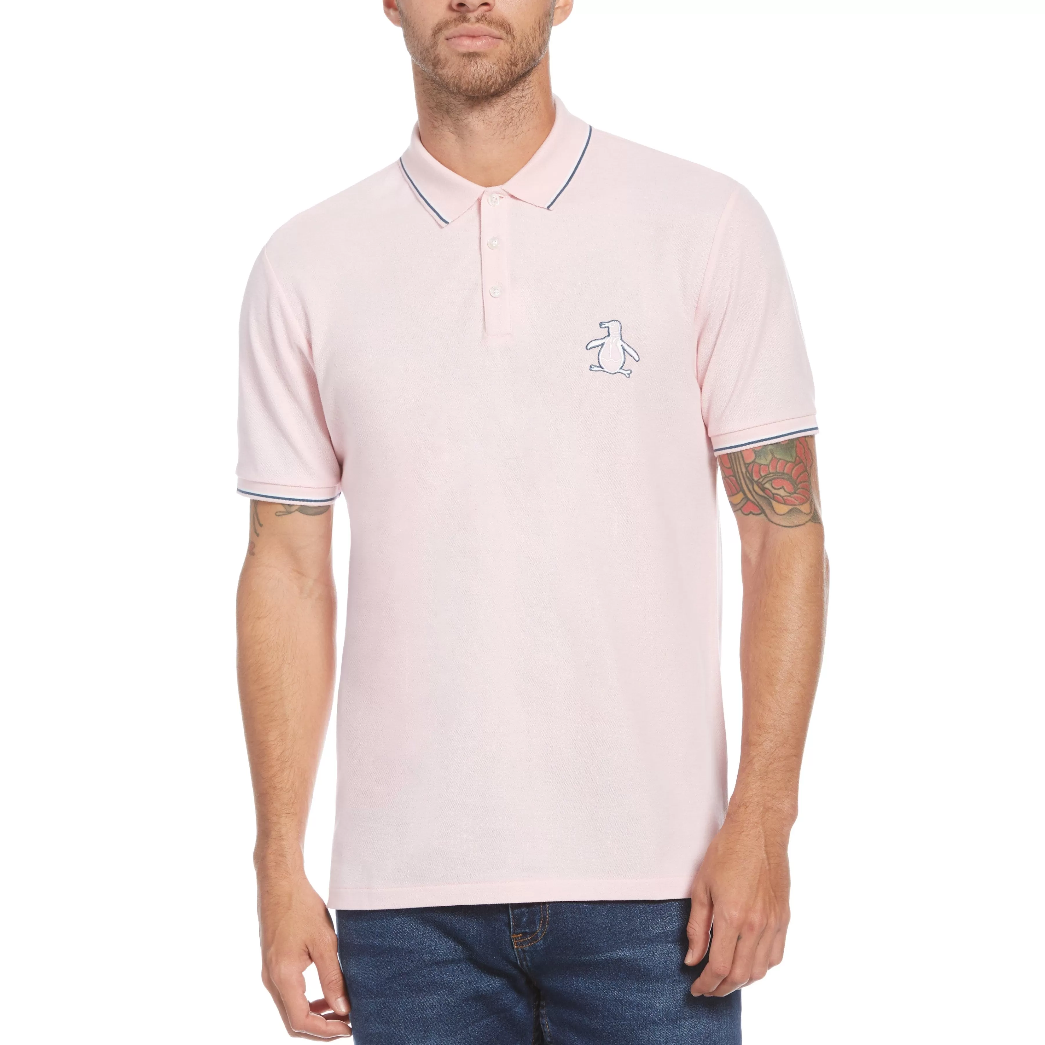 Clearance Mega Pete Pique Polo Men Polos