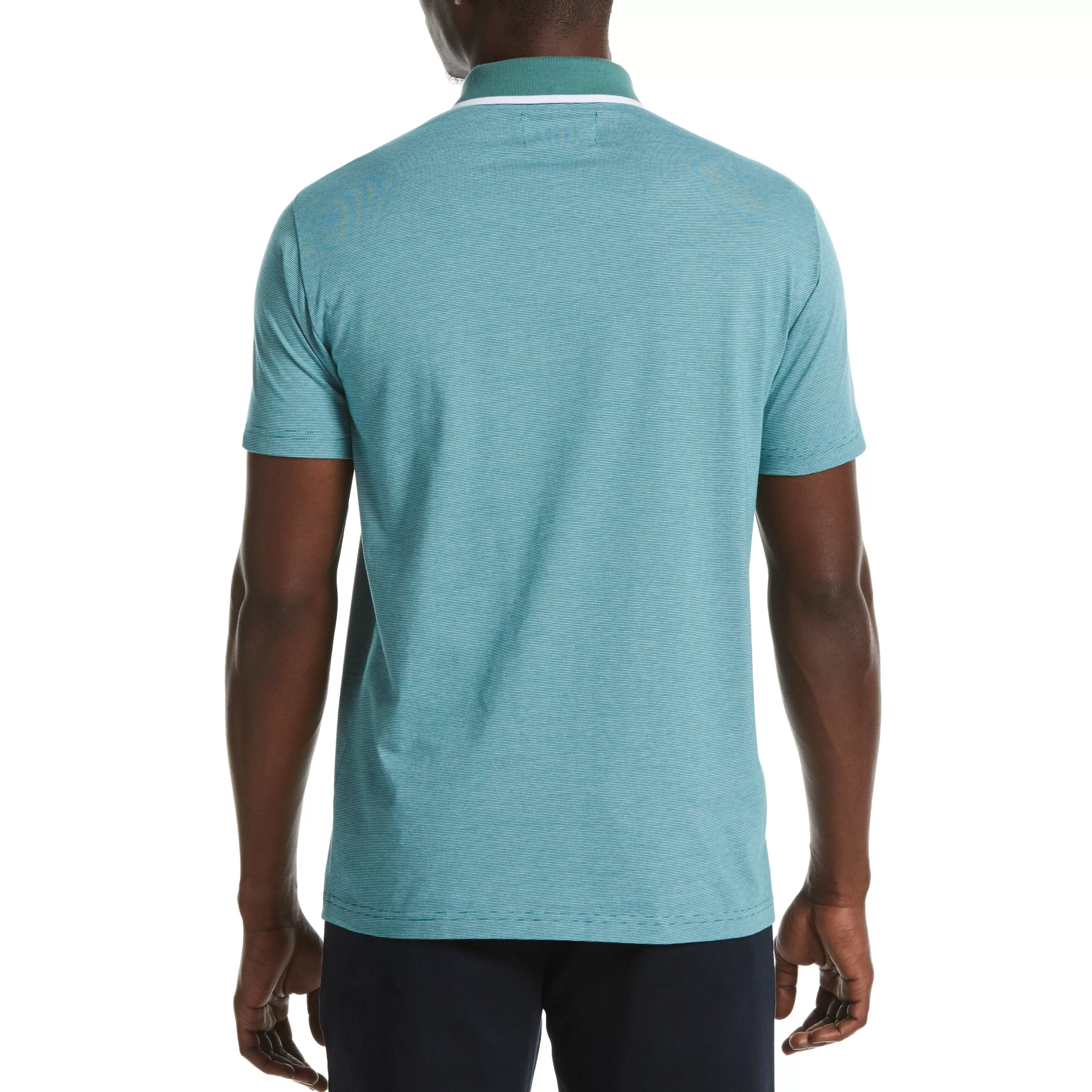Sale Micro Stripe Polo Men Polos
