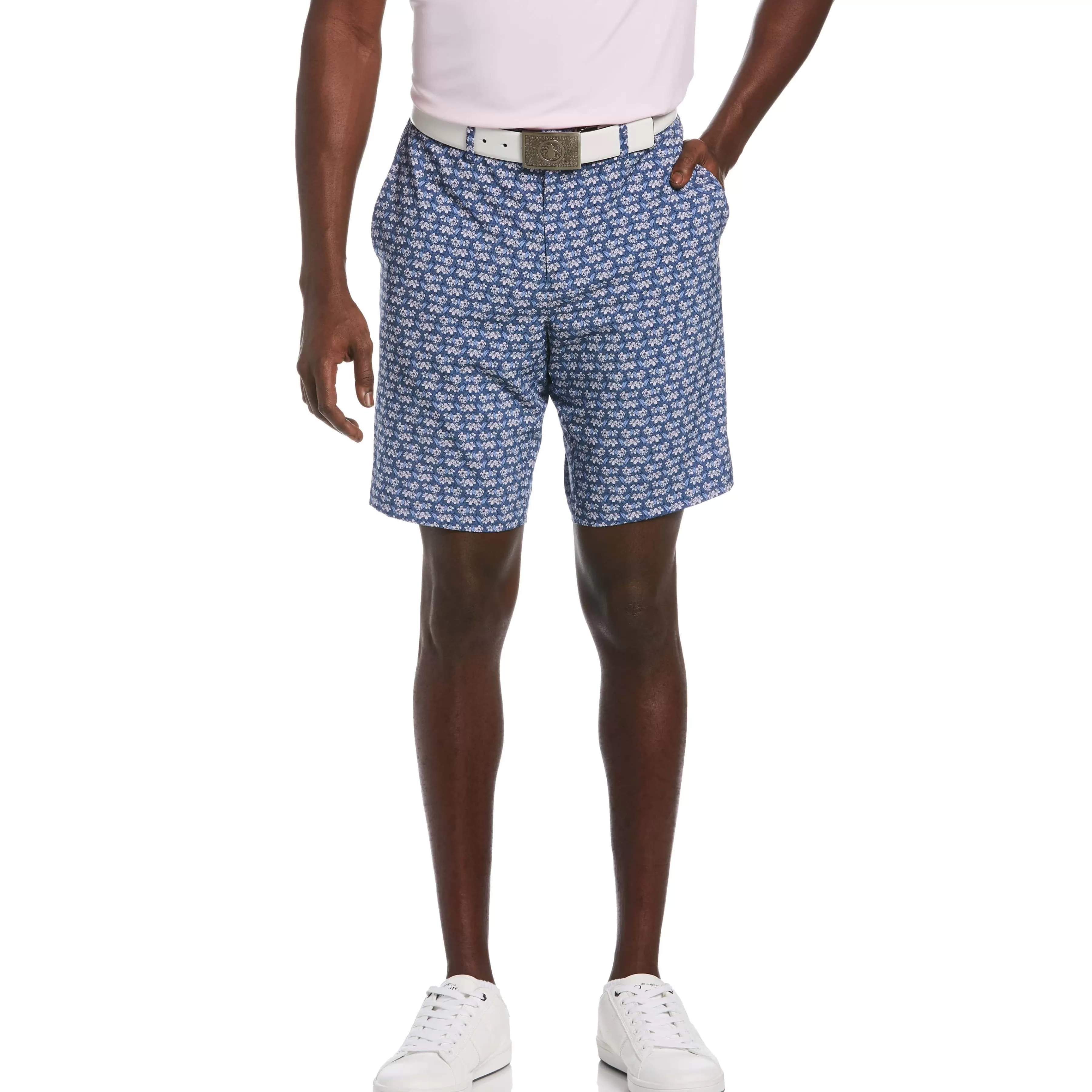 Cheap Mini Floral Print Golf Short Men Shorts