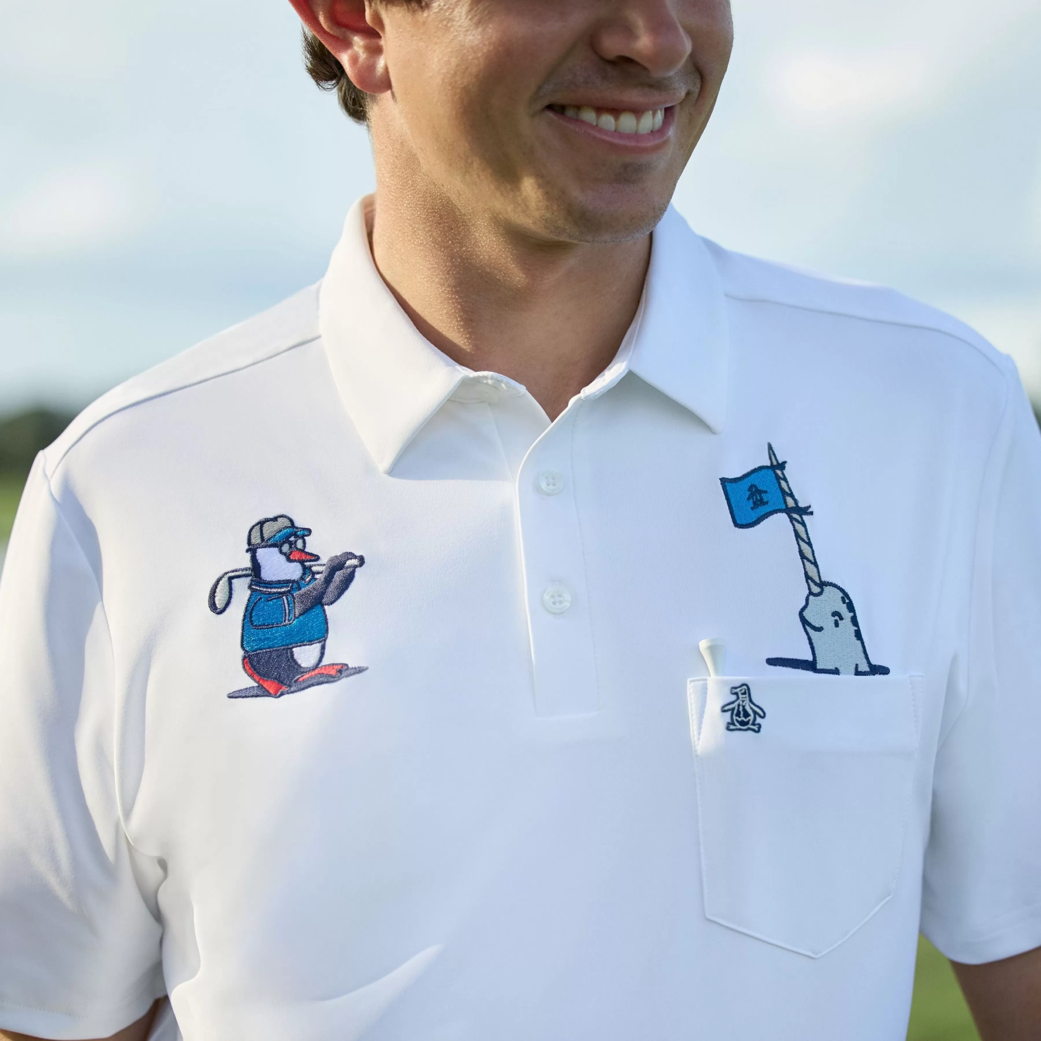 Best Mixed Media Polar Pete Golf Polo Men Polos