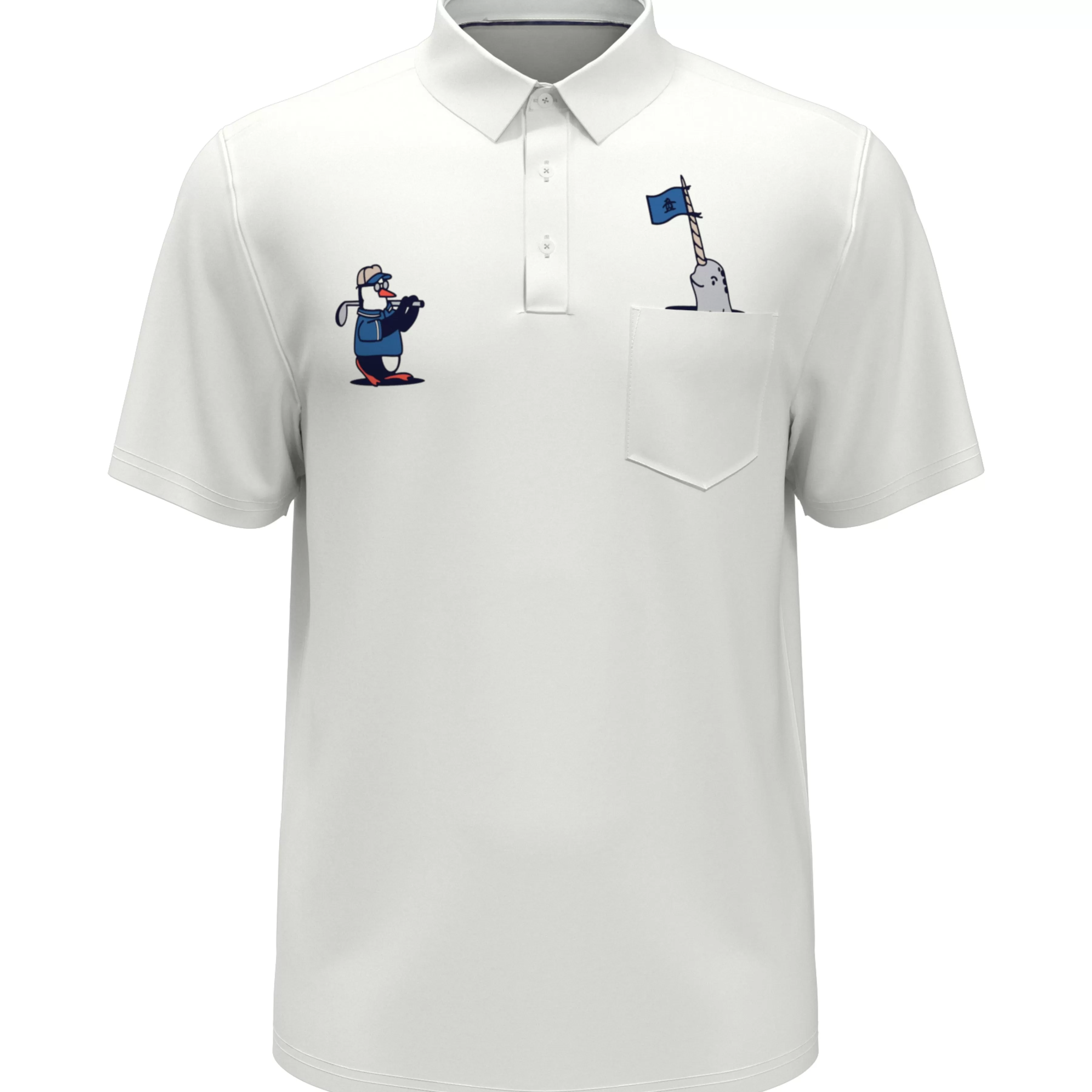 Best Mixed Media Polar Pete Golf Polo Men Polos