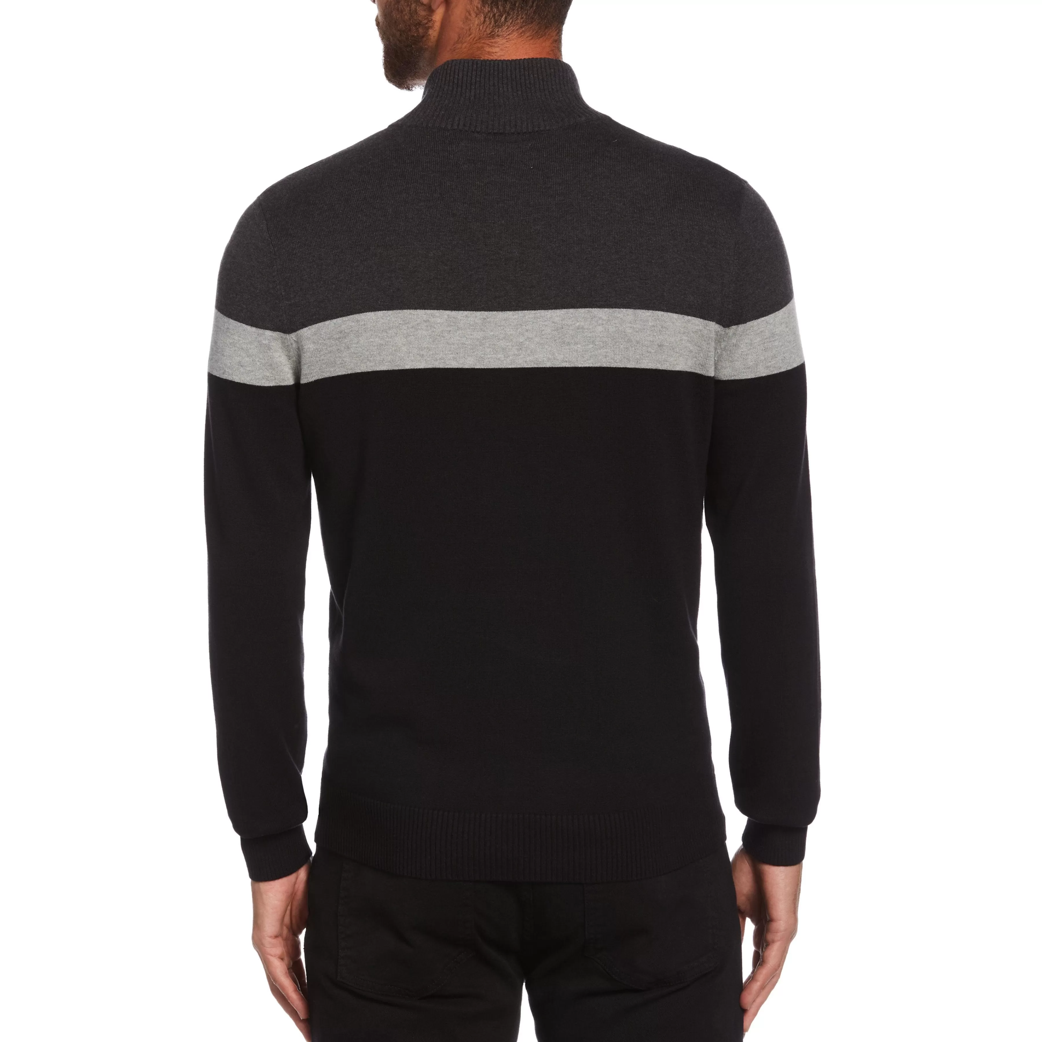 Discount Novelty Cotton 1/4 Zip Sweater Men Sweaters