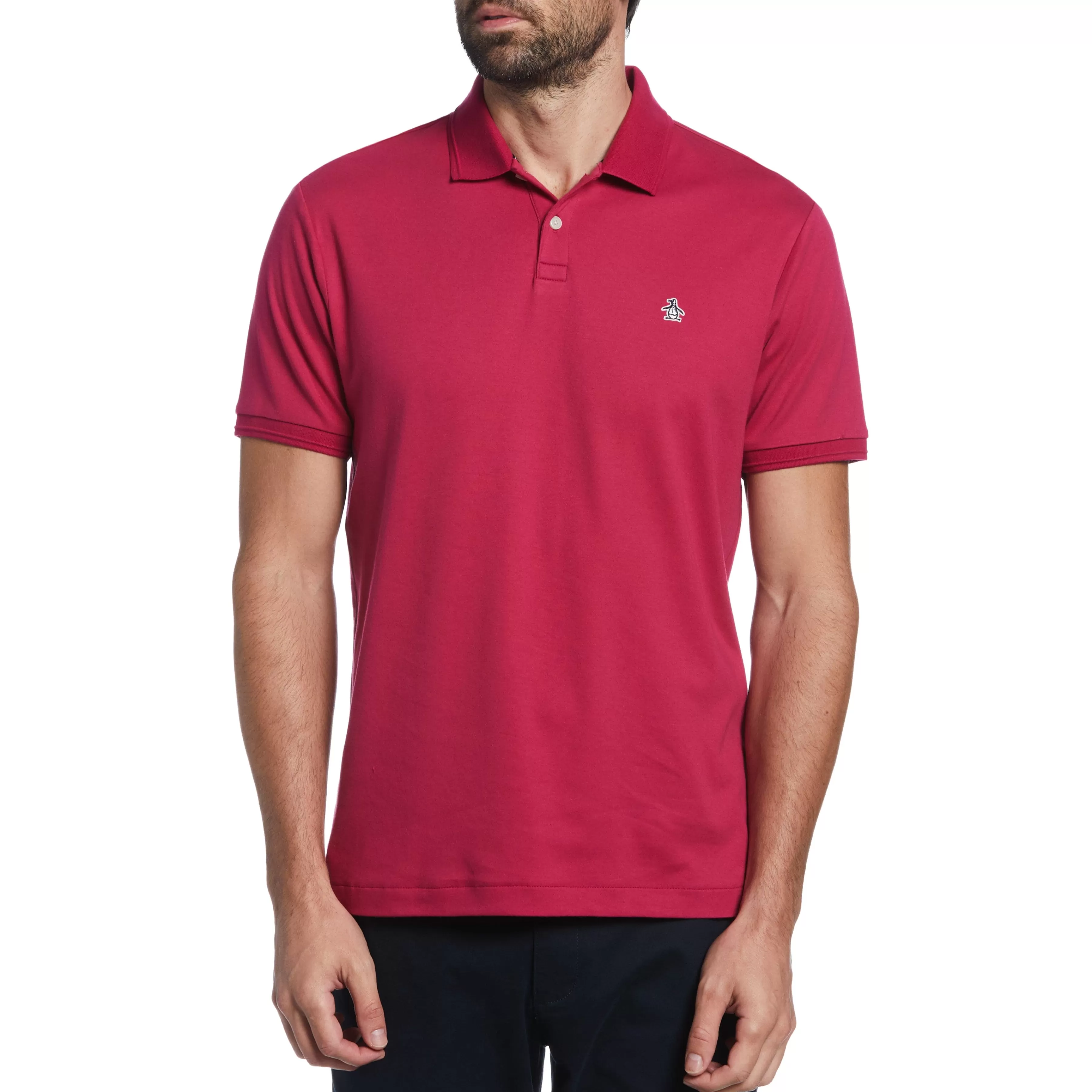 Sale Organic Cotton Interlock Daddy Polo Men Polos