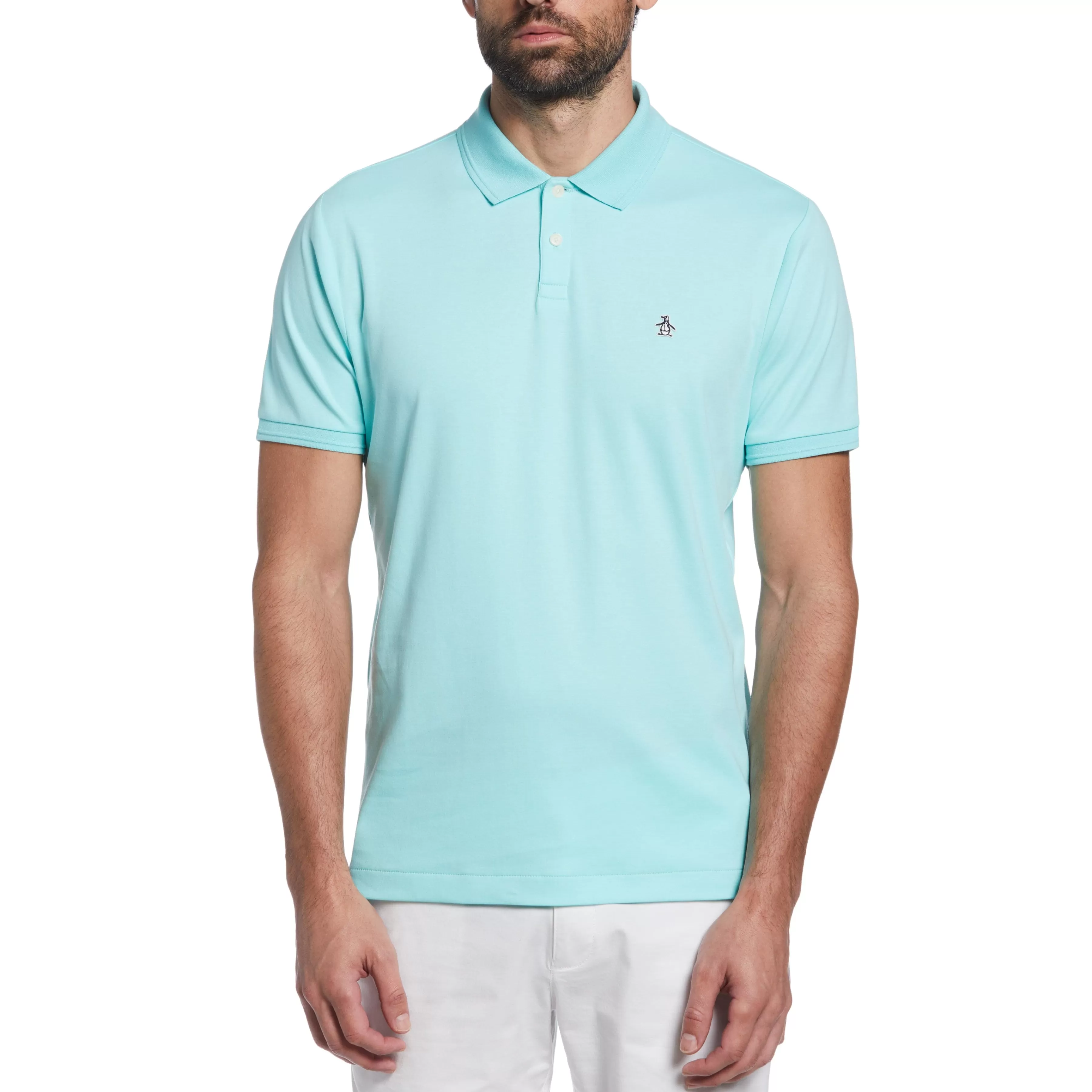 Outlet Organic Cotton Interlock Daddy Polo Men Polos
