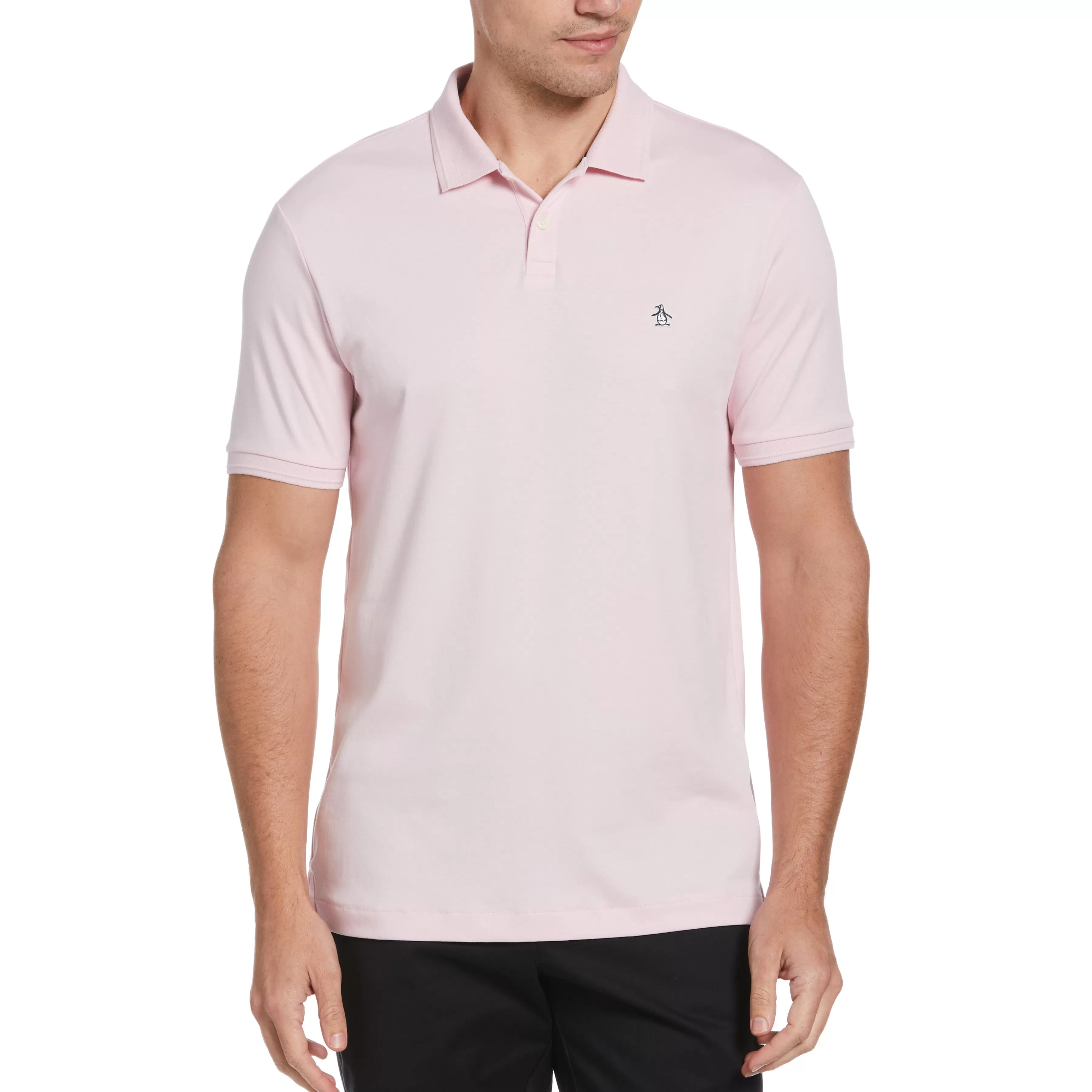 Cheap Organic Cotton Interlock Daddy Polo Men Polos