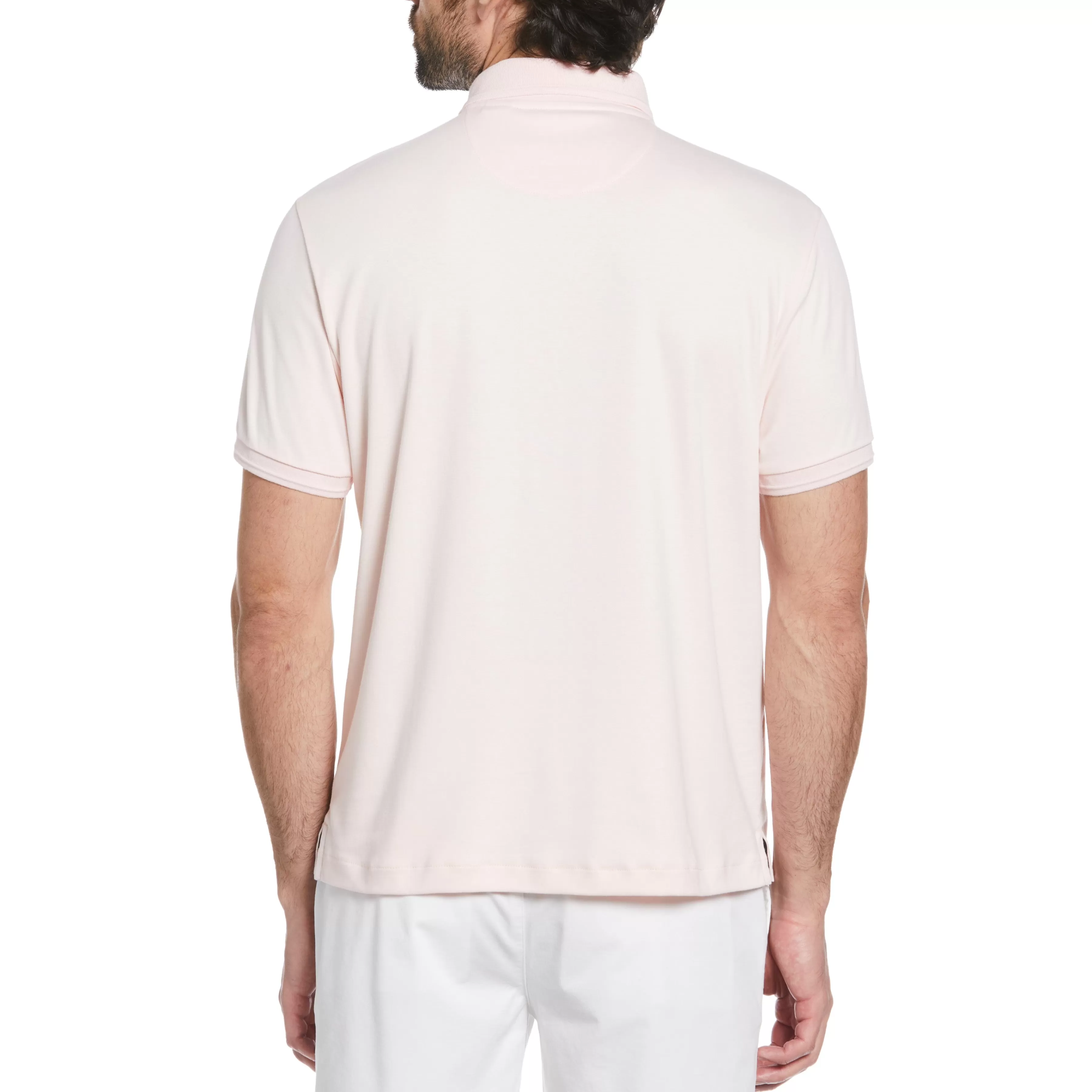 Fashion Organic Cotton Interlock Daddy Polo Men Polos