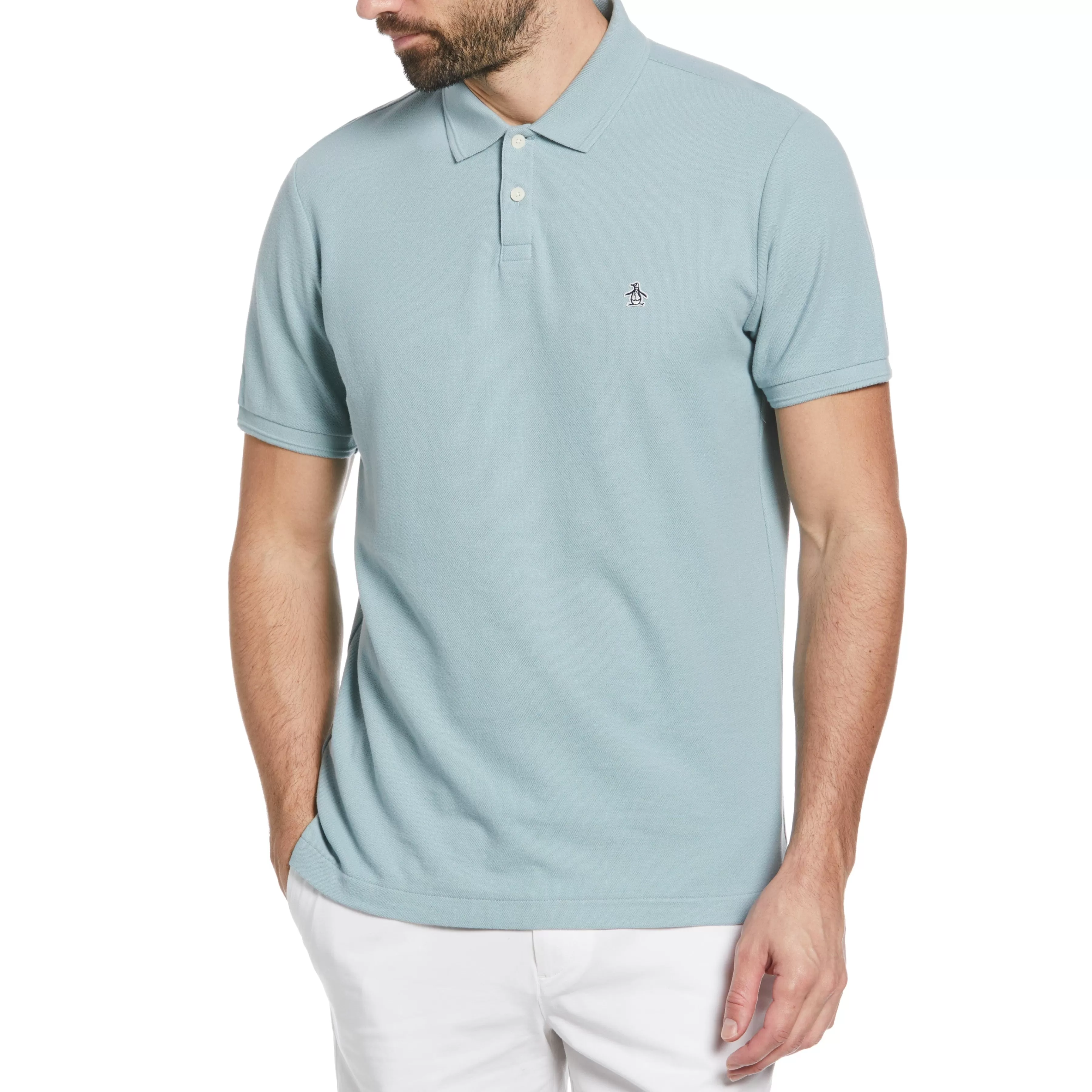 Sale Organic Cotton Pique Daddy Polo Men Polos