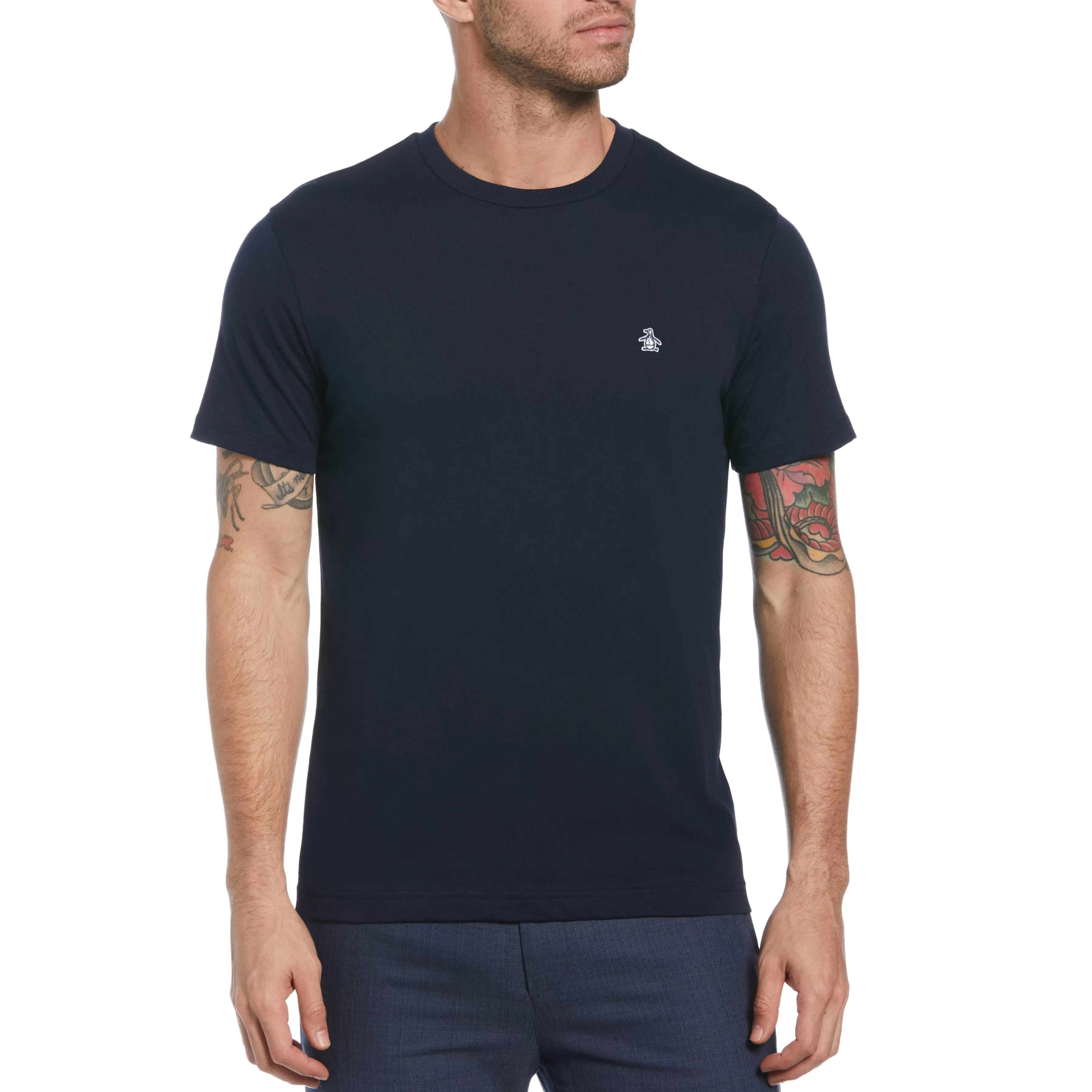 Online Organic Cotton Sticker Pete Basic Tee Men Tees