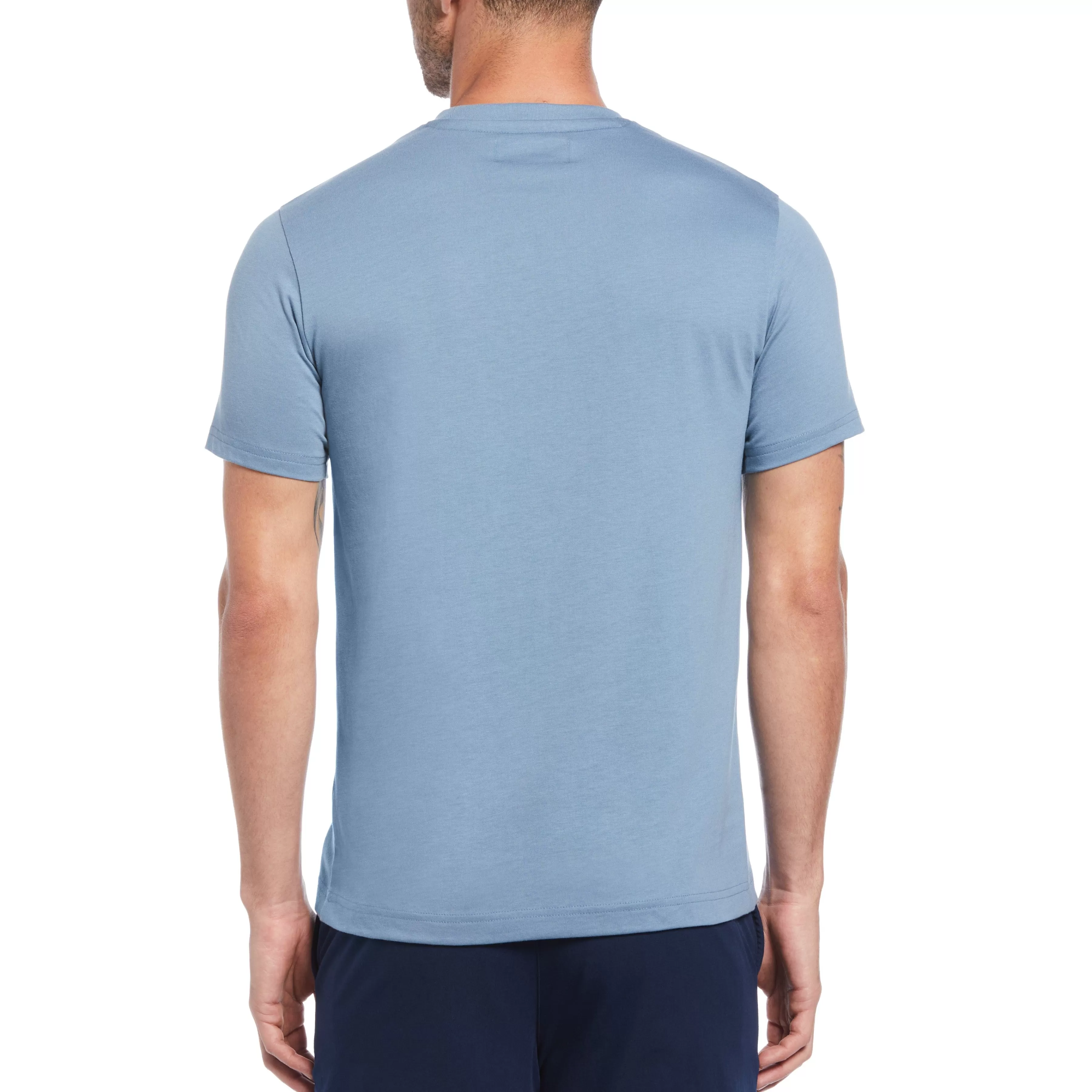 Best Sale Organic Cotton Sticker Pete Basic Tee Men Tees