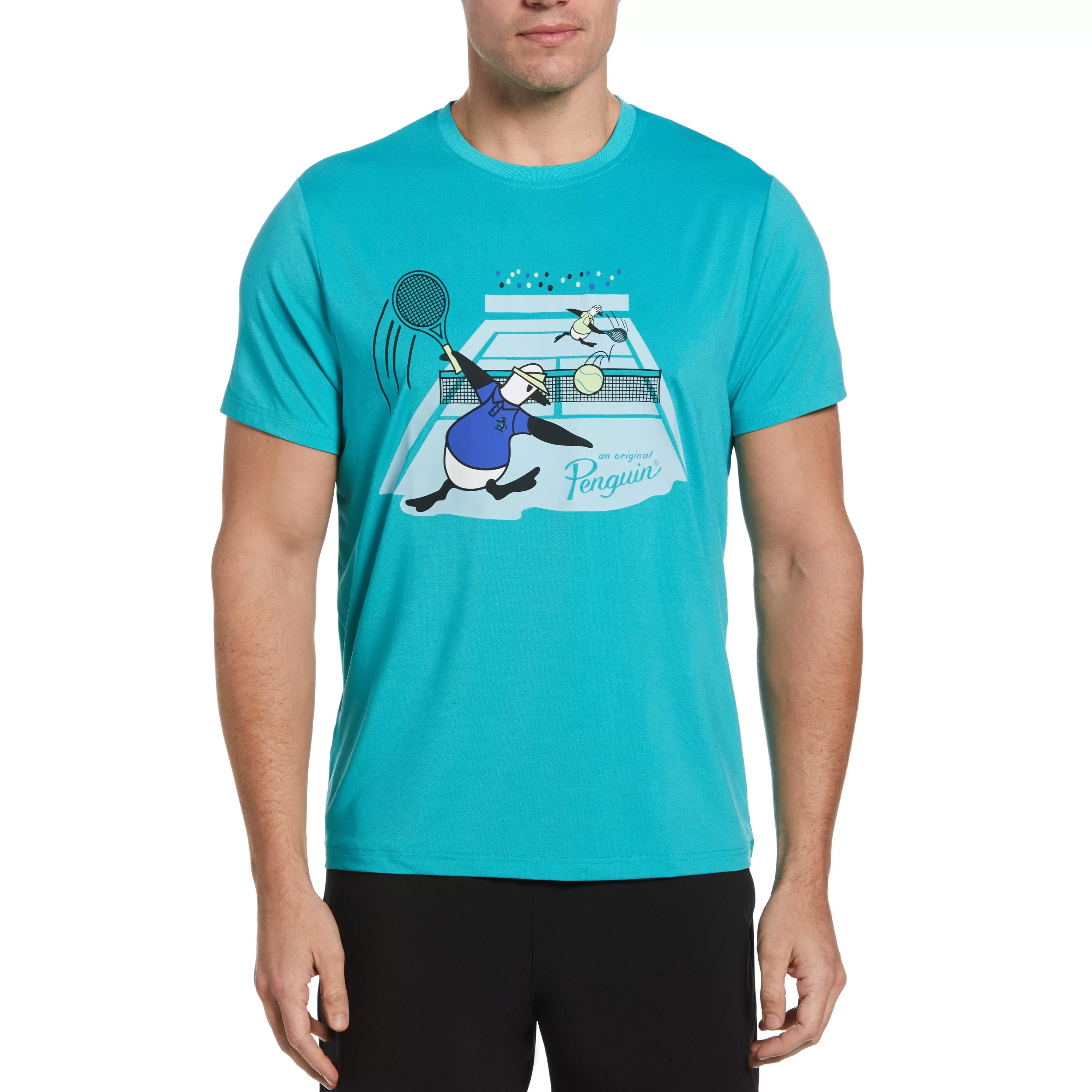 Cheap Original Performance Graphic Tennis Tee Men Tees