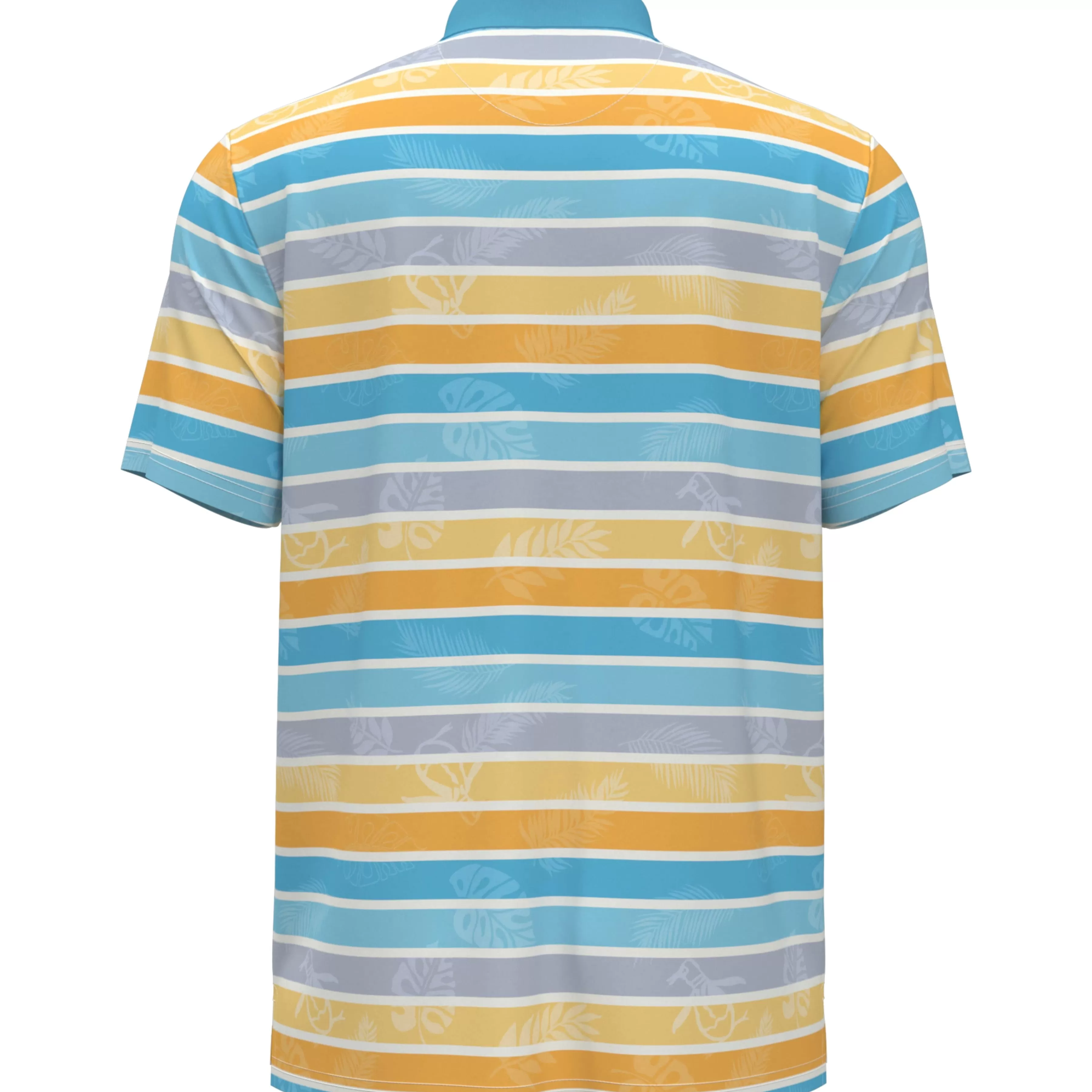 Flash Sale Original Resort Stripe Print Golf Polo Men Polos