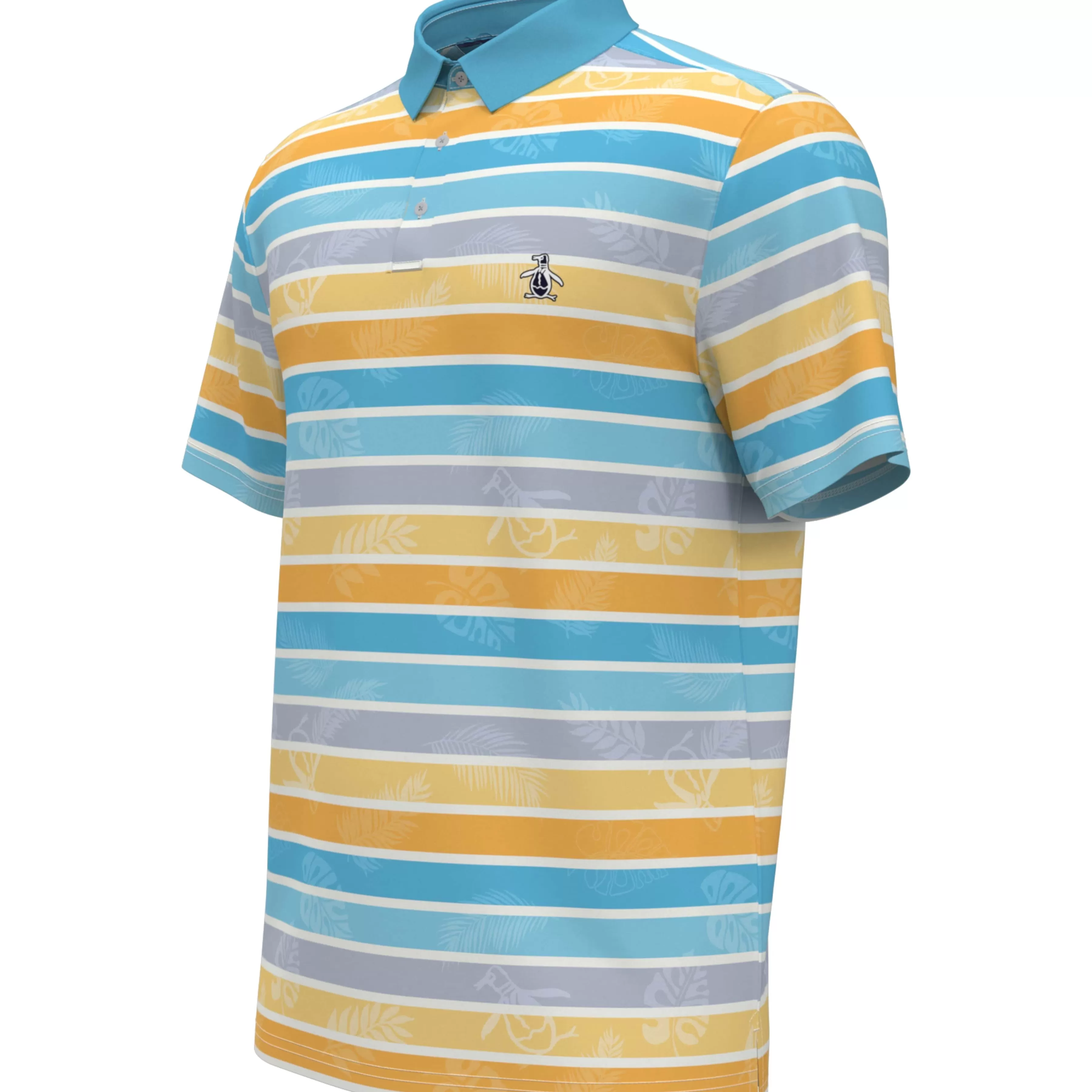 Flash Sale Original Resort Stripe Print Golf Polo Men Polos